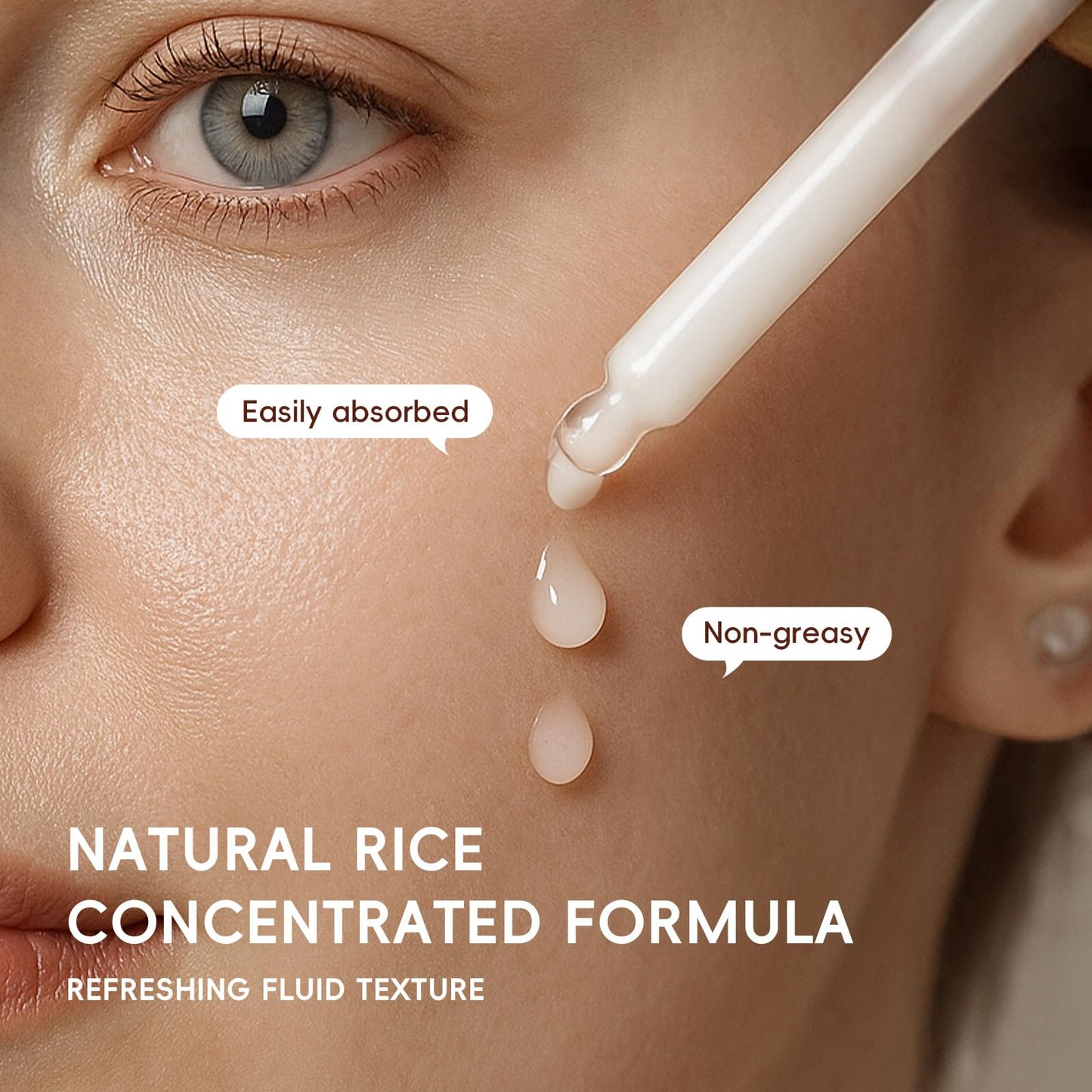 Rice Skincare Set for Teen Girl Gifts Birthday - Skin Care for Teens 10-12 - Hydrating Skin Care Routine Kit for Women - Gifts Birthday Facial Kit for Women - Skin Care Set with Cleanser,Serum