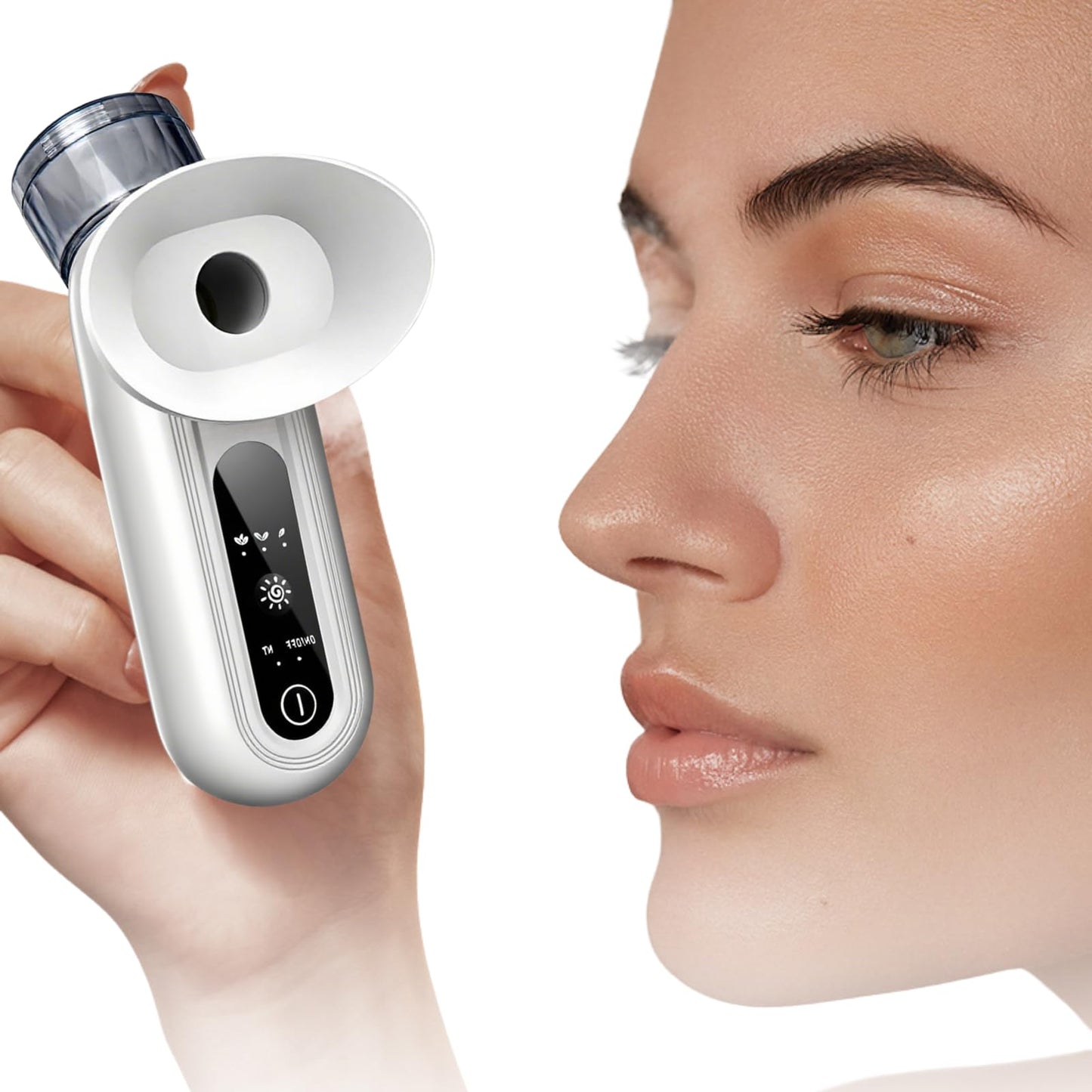 Eye Mist Steam Sprayer for Relief Dry Eyes, Facial Steamer, Eye Treatment, Portable Heated Eye Masks, Mini Eye Moisturizing Cleaning Soothing Steamer