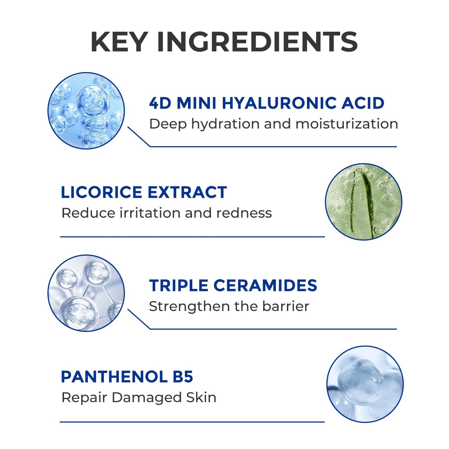 SKINERSE Moisturizing Barrier Serum, 4D Hyaluronic Acid Serum for Face with Vitamin B5 and Ceramides, Anti-Aging Hydrating, Plump and Repair Dry Skin, Daily Skin Care Treatment 1oz