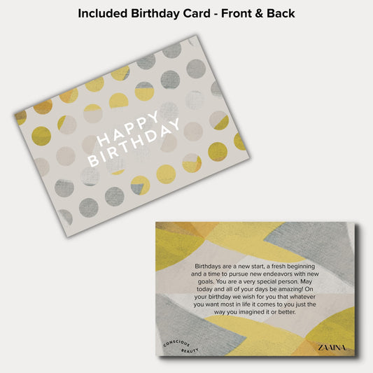 Birthday Gift Set for Women - Handmade in USA, Bath and Body Gift Set for Her, Relaxing Spa Kit Package, Self Care Gift Basket for Mom, Wife Friend Sister, Pampering Home Spa Kit for Woman by ZAAINA