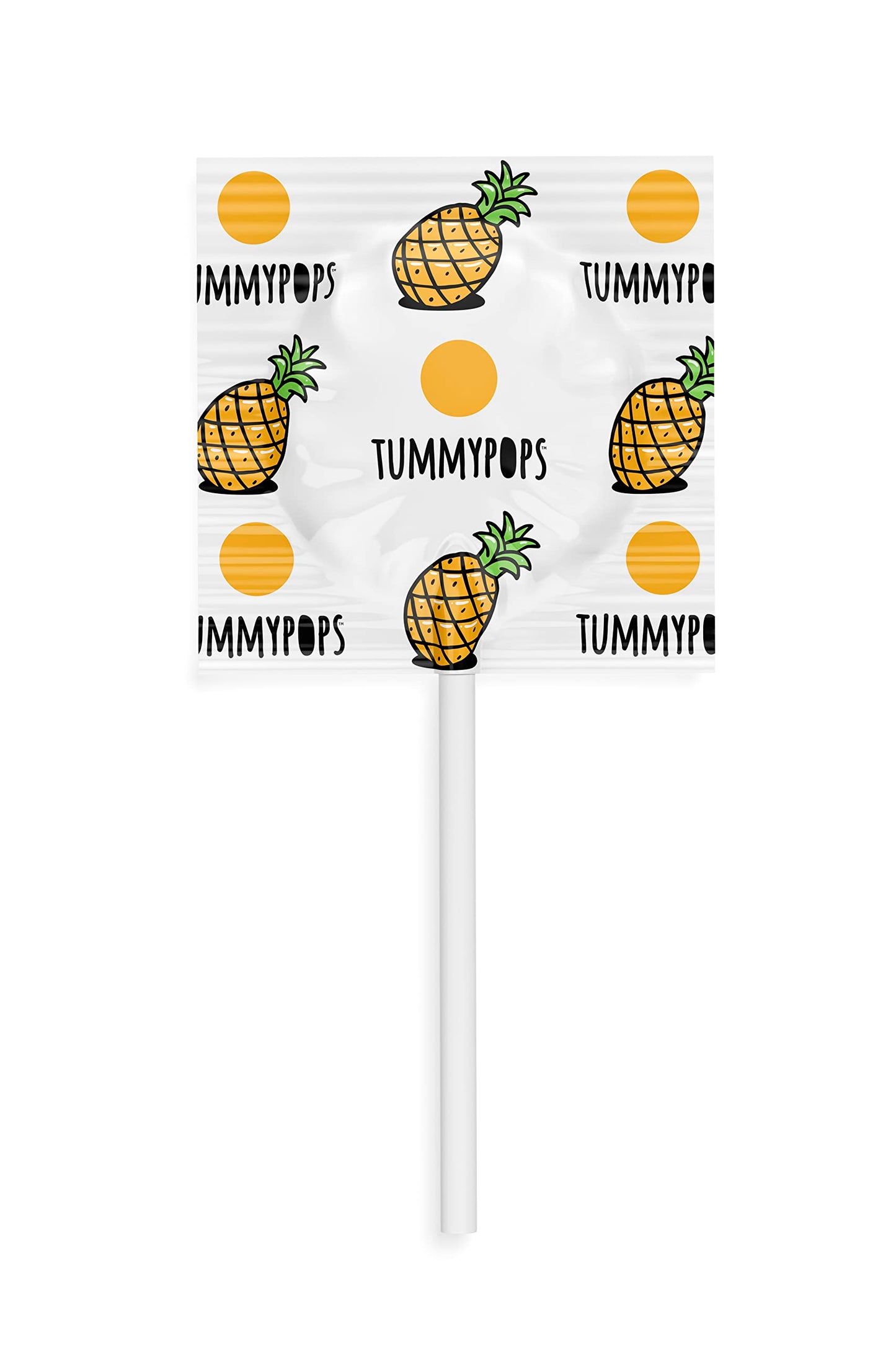 USDA Organic Tummypops Ginger Variety Pack (Pineapple, Peach, & Strawberry)