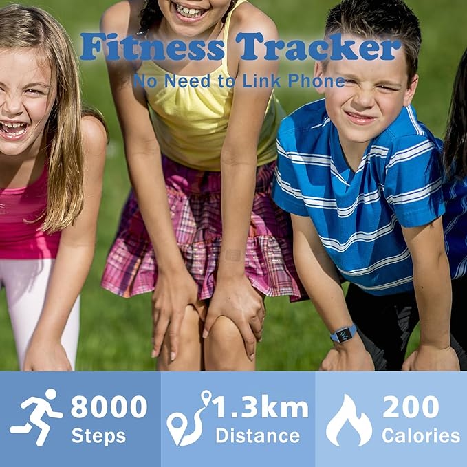 Kids Watches for Girls Boys Digital Sport Watch with Step Counter Pedometer Vibration Alarm Clock, No App Waterproof Fitness Tracker Kids Watch Boys Girls Teens Students Ages 5-16