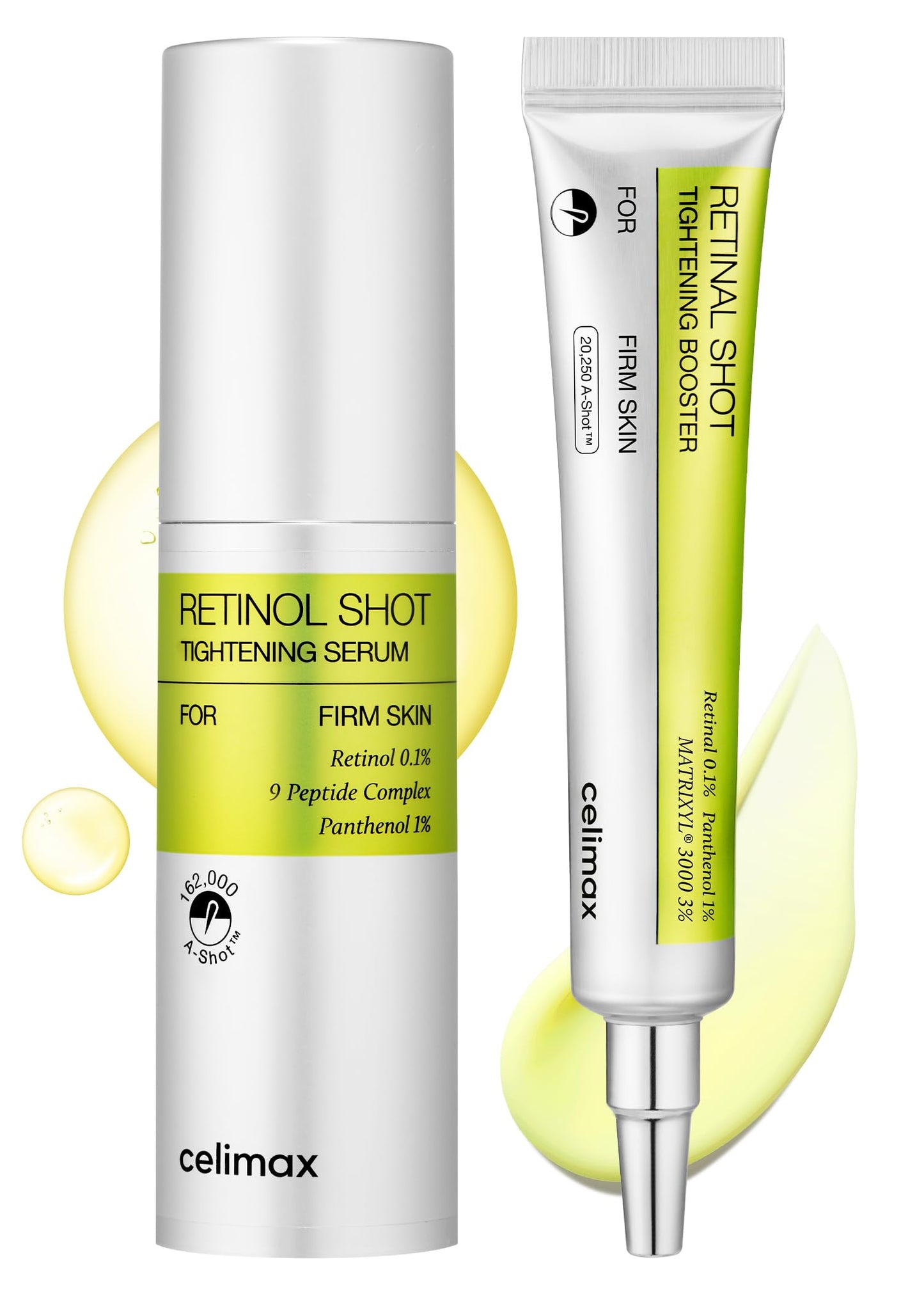 celimax Retinal Booster 15ml + Retinol Serum 30ml