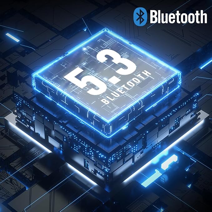 Active Noise Cancelling Bluetooth Over Ear Headphones, Foldable and Rotatable Wireless Wired ANC Headphones with Microphone for Cell Phone,Laptop, 150 Hours Playtime, Bluetooth 5.3v