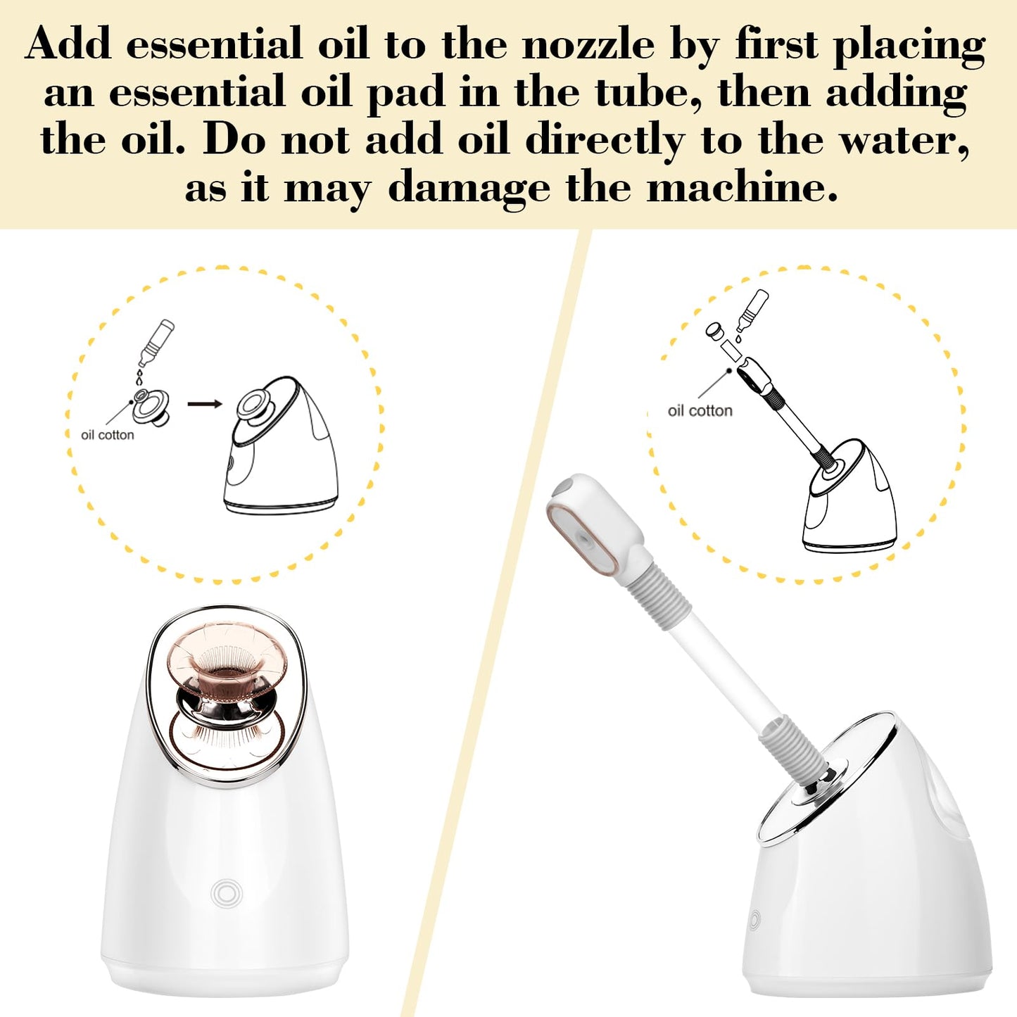 Pjordo Facial Steamer Spa Kit, Nano Ionic Face Steamer for Deep Cleaning Unclogs Pores, Warm Mist Humidifier Steamer for Face Home Sauna SPA, Self Care Gifts for Women