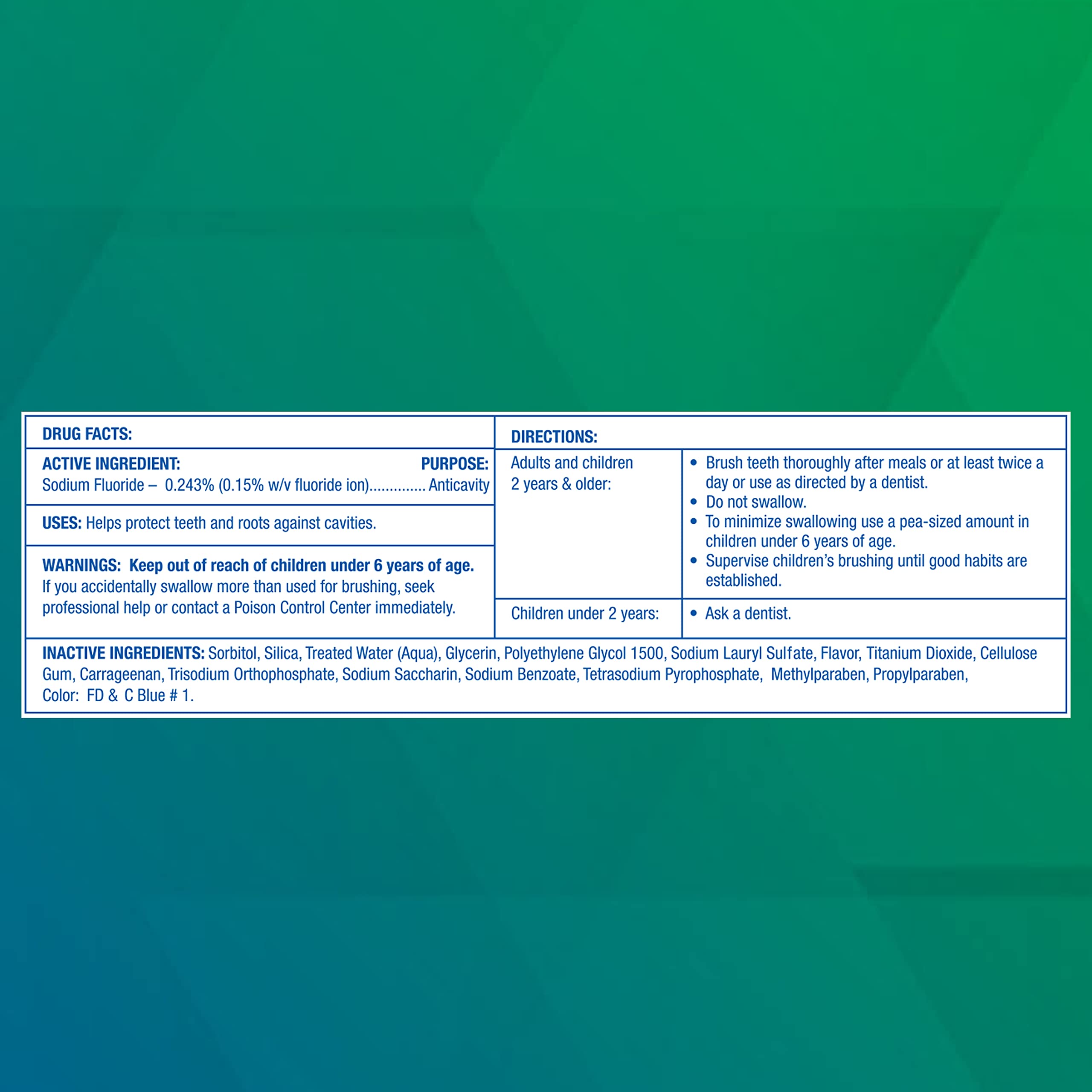 Freshmint® 144 Tubes of 0.85 oz. Premium Anticavity Fluoride Toothpaste with Safety Seal (ADA Accepted)