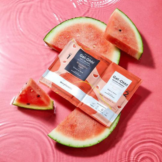 AVRYBEAUTY Gel-Ohh Pedicure- Watermelon Sugar, Watermelon Scented, Jelly Pedicure, Melting Minerals, Salon Services, Pedicure, Salon Pedi, Relaxtion, Heat Therapy, Foot Care