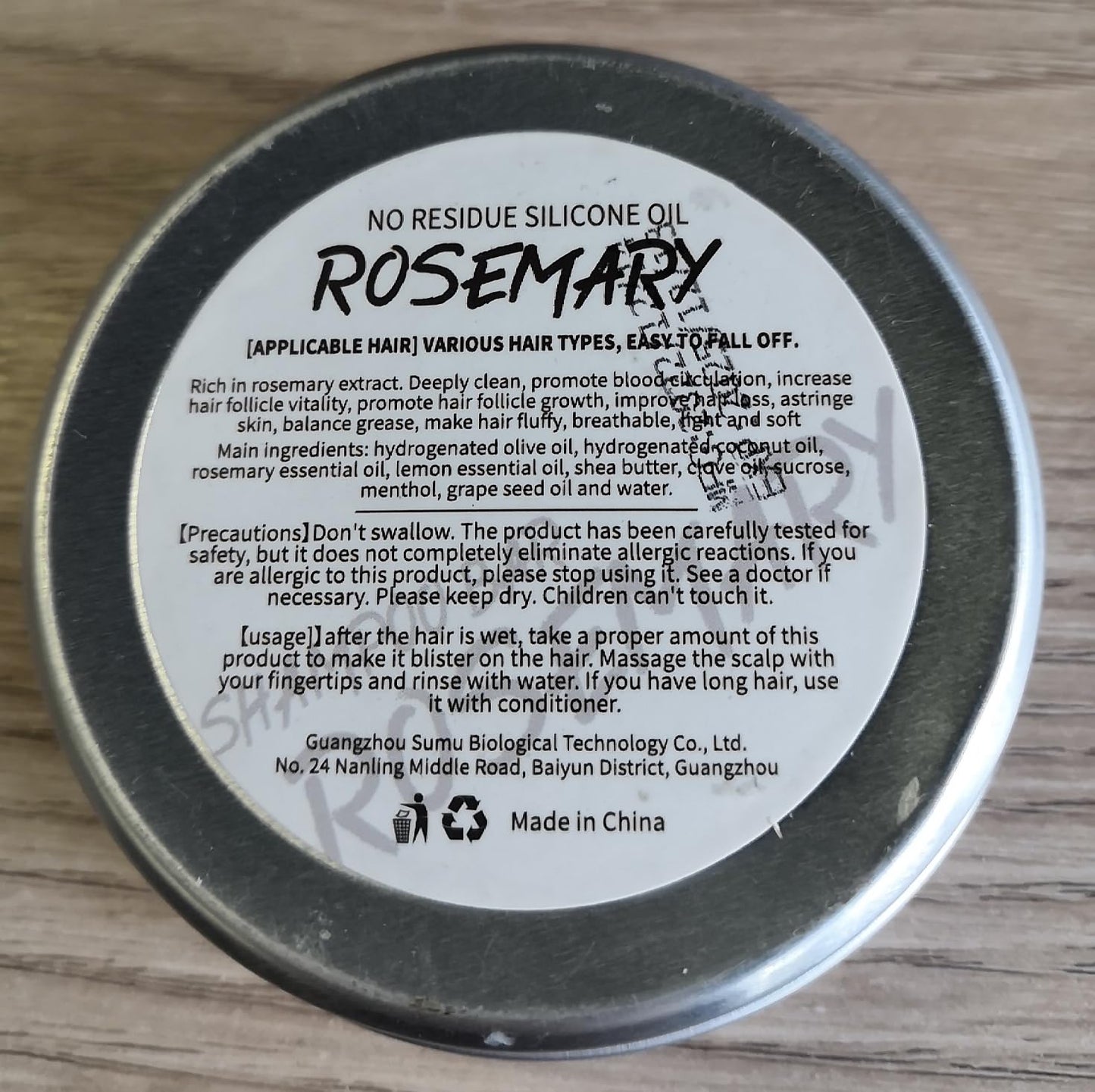 Hotiary Rosemary Hair Shampoo Bar, Deep Cleansing for Scalp Hair Loss Shampoo Soap, Organic Shampoo Oil Control, 0 Silicone Oil