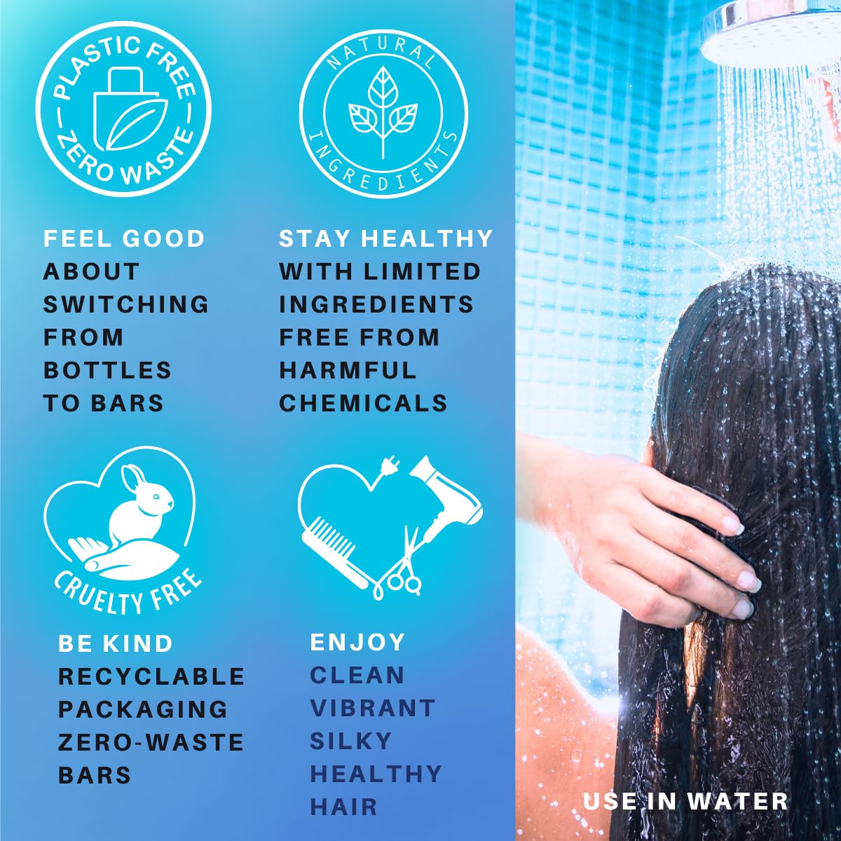 Spiraleaf Solid Conditioner Bars x2 – UNSCENTED Conditioner Bars, All Hair Types, Rich Nourishing Oils, Fragrance-Free, Dye-Free, Concentrated Formula, Crafted in the USA