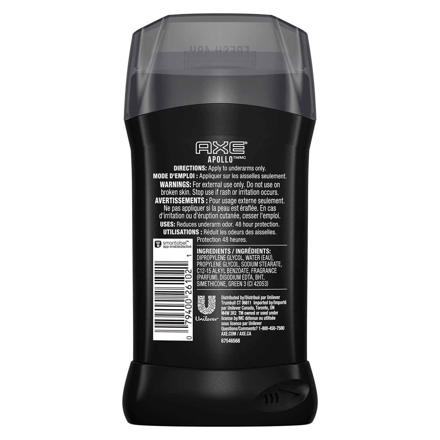 AXE Phoenix Deodorant 48H Odor Protection Crushed Mint & Rosemary Aluminum Free Deodorant for Men 3 Ounce (Pack of 4)
