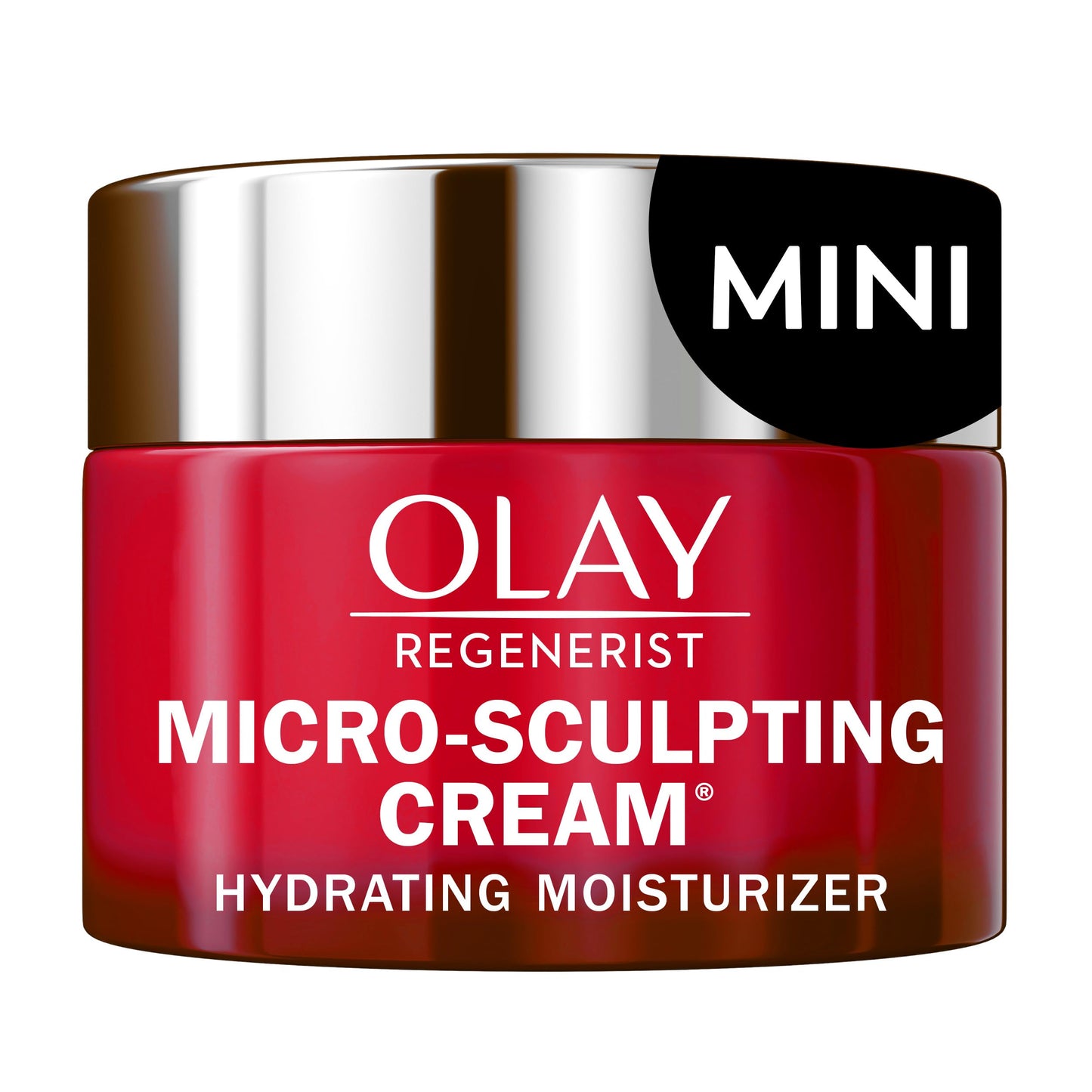Olay Face Moisturizer, Regenerist Micro-Sculpting Cream for Women, Trial Size - Instant Hydration, Anti-Aging, Anti-Wrinkle, Firming Skin Care - Hyaluronic Acid, Niacinamide, Amino Peptides, 0.5 Oz