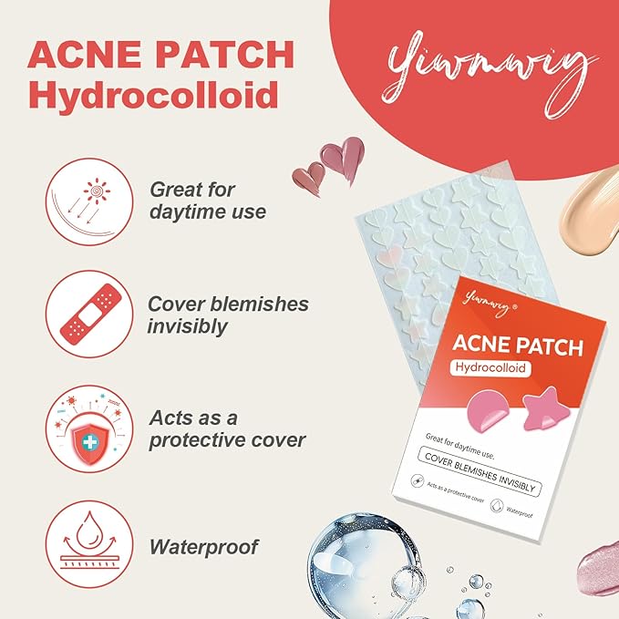 Clear Pimple Patches for Face 3 Size 400 Counts, Hydrocolloid Cute Star Acne Patches for Covering Zits and Blemishes, Zit Patches Spot Stickers Salicylic Acid,Tea Tree Oil, Pimple Popper Tool Kit