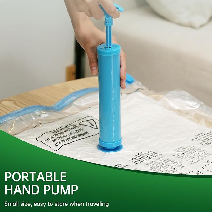 Compression Bags - Space Saver & Travel Essentials, Vacuum Seal Bags for Clothing & Luggage (18 Combo Pack)