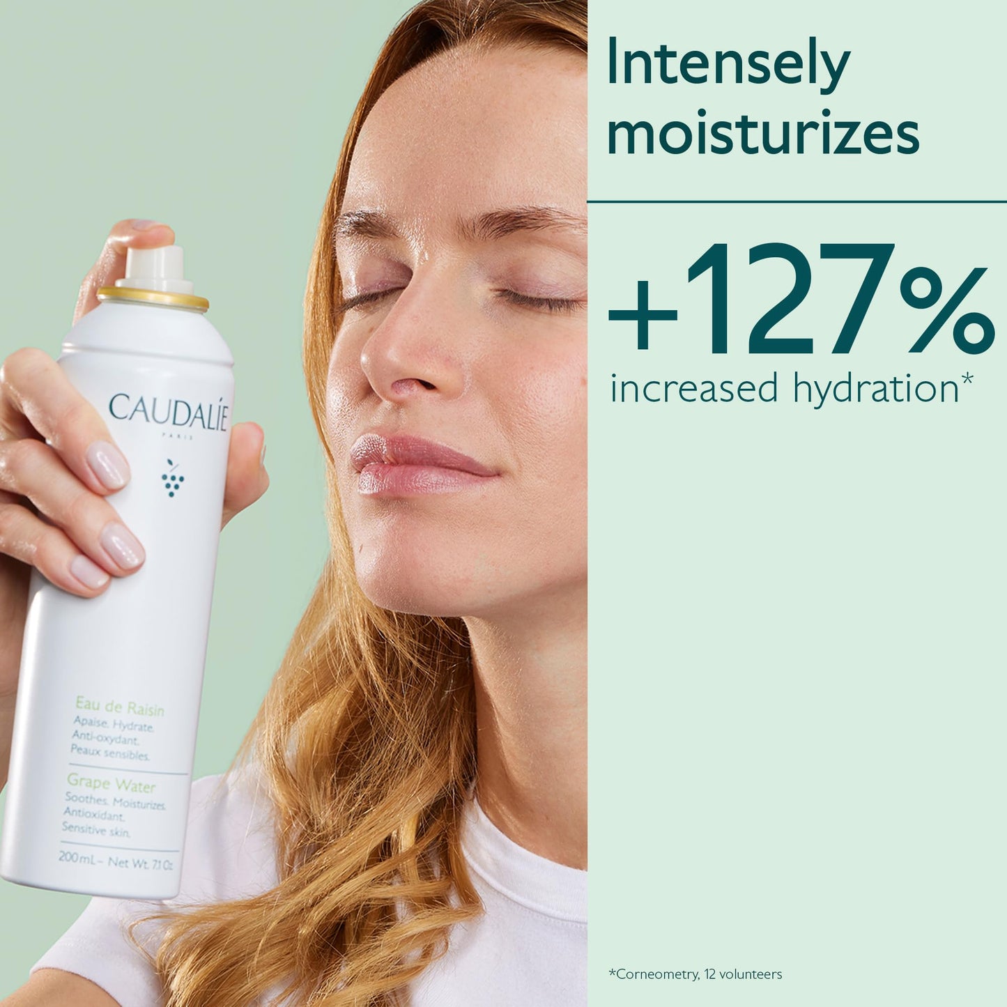 Caudalie Grape Water Moisturizing Face Mist Travel Size - 75 mL