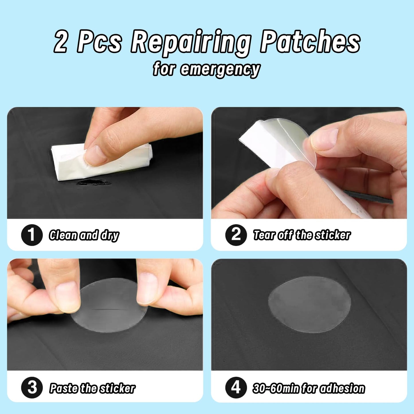 ONTYZZ Inflatable Seat Cushion Lightweight Airplane Seat Cushion Stadium Seat Travel Cushion for Climbing Hiking Office Airplane, Black