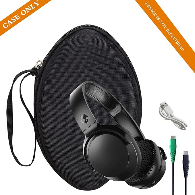 Aproca Headphones Case Compatible with Artix CL750 Wired/AILIHEN C8 Over-Ear Headphones, Portable Headset Bag (Black)(Case Only)
