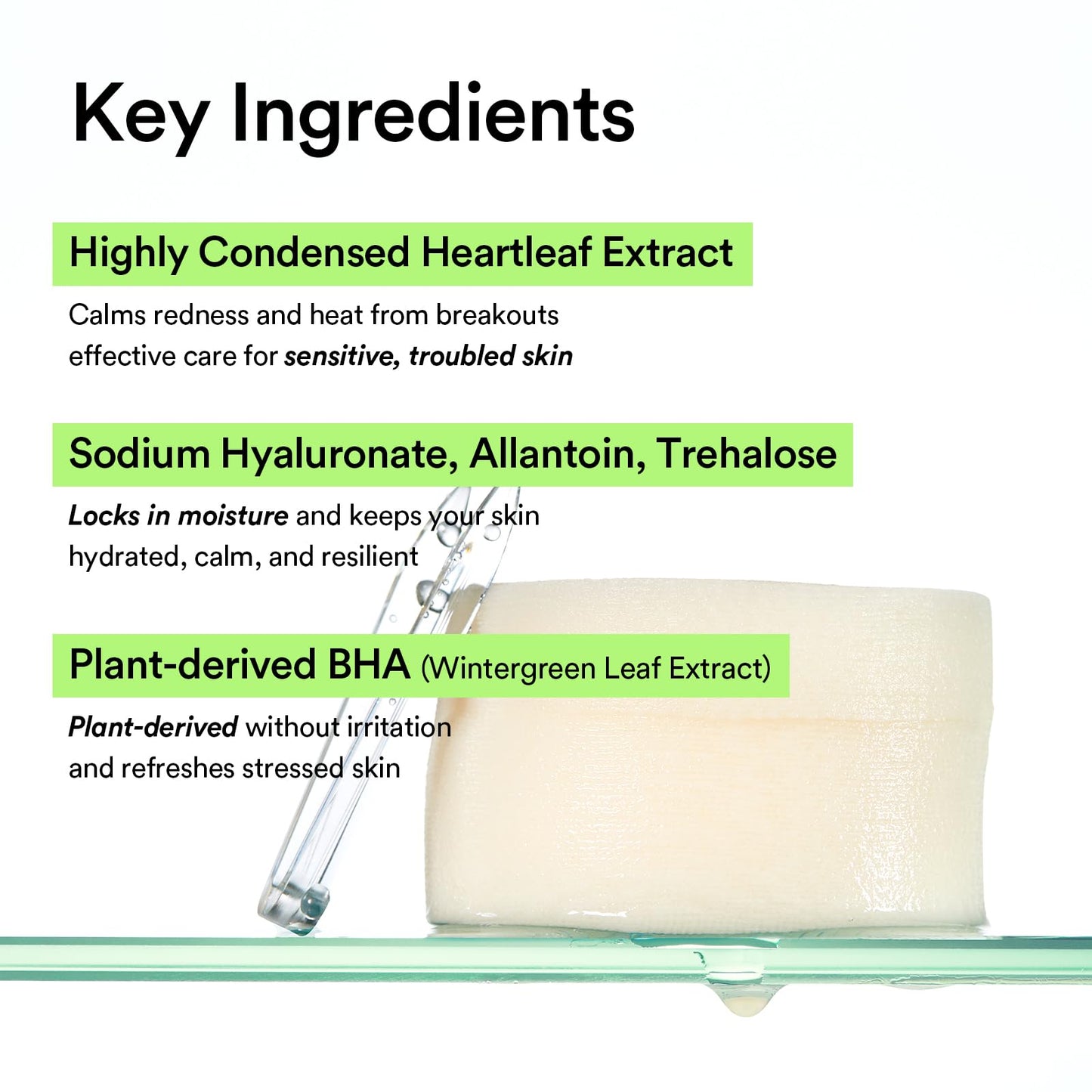 Abib Heartleaf Spot Pad Calming Touch 80pads 5.07 fl.oz. | Korean Acne Soothing Toner Pads for Face, Cleansing, Disposable, Exfoliant, Skin Care