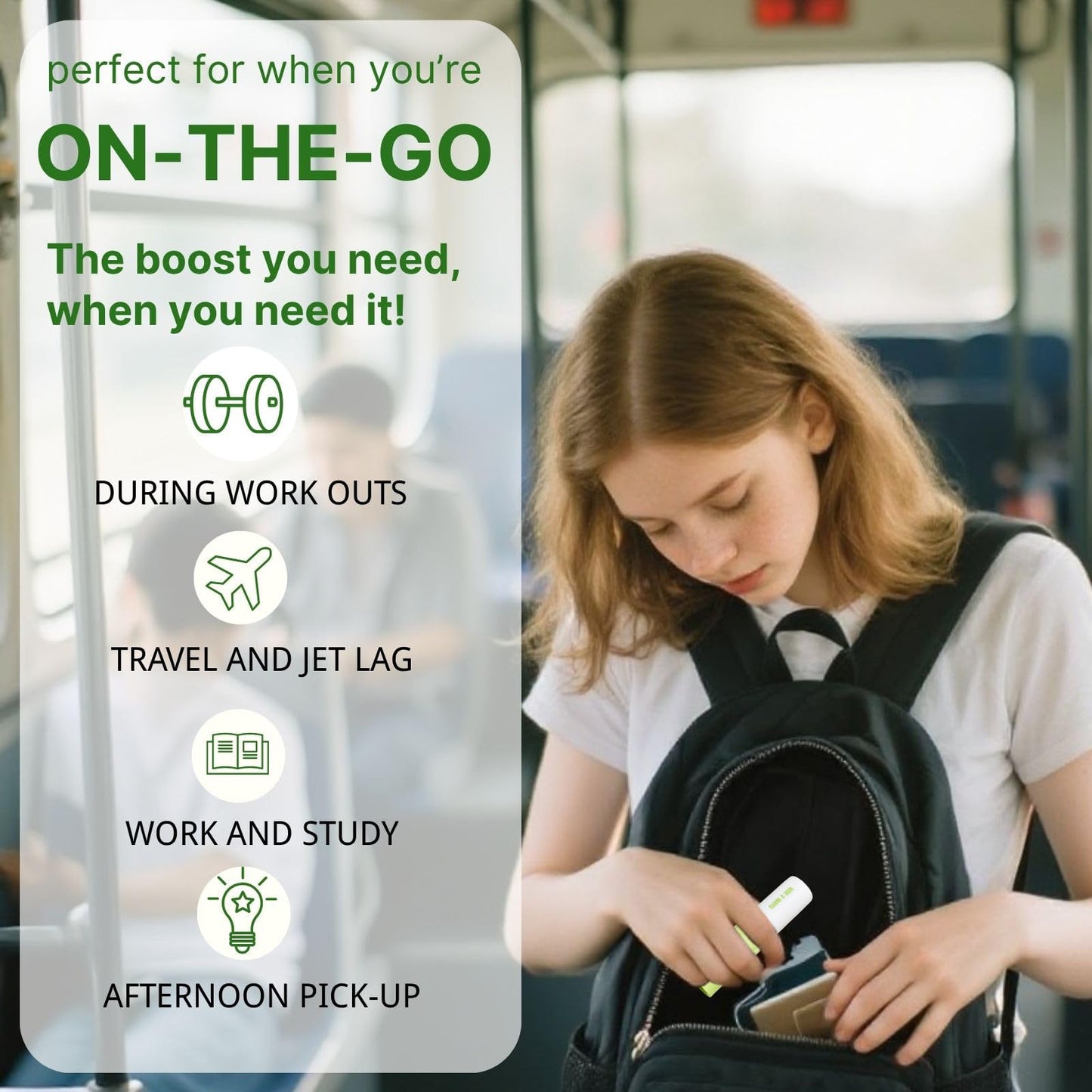 Yimissrui Nausea Relief Herbal Inhaler - Portable Travel Essential, Non-Drowsy, Fast-Acting, Natural Motion Sickness Relief Stick for Plane, Cruise, Car, Morning Sickness