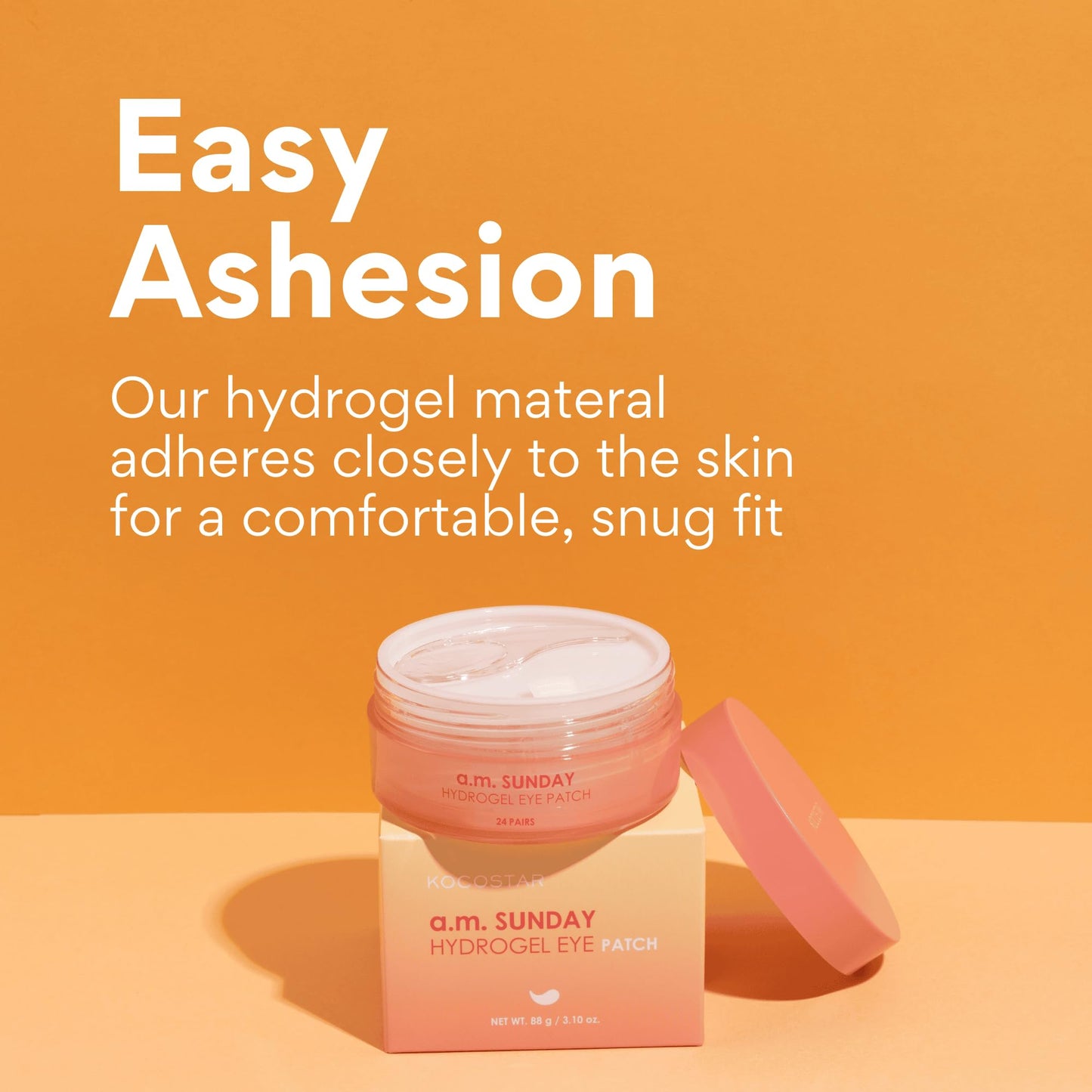 Hydrogel Eye Patches with Low Molecular Weight Norwegian Bio-Collagen, Reduces Dark Circles and Wrinkles, Under Eye Masks for Puffy Eyes, Hydrating for Dry Skin, Korean Skincare (48 patches)