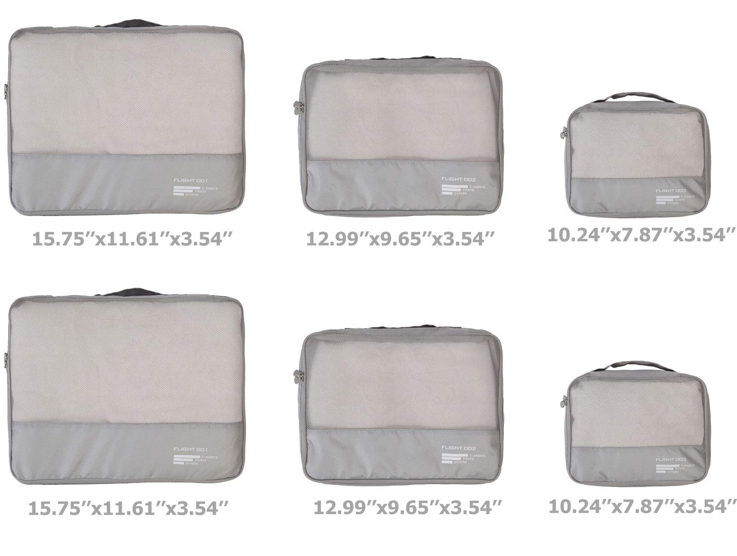 Packing Cubes Set Travel Luggage Organizers Suitcase Lightweight Accessories