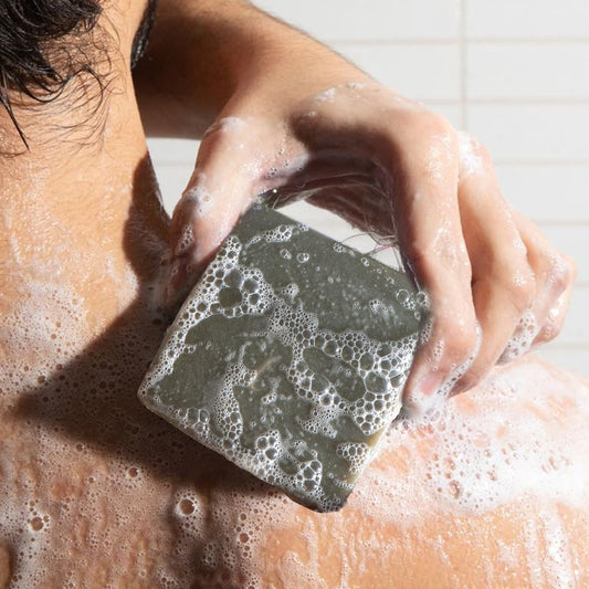 SKIRIFINE Natural Bar Soap for Body - 5oz x 3 Bars, Skin Cleansing Bar Soap Made from Natural Oils, Acne Relief & Skin Moisturizing - Australian Tea Tree, Summer Orange, Coconut Milk