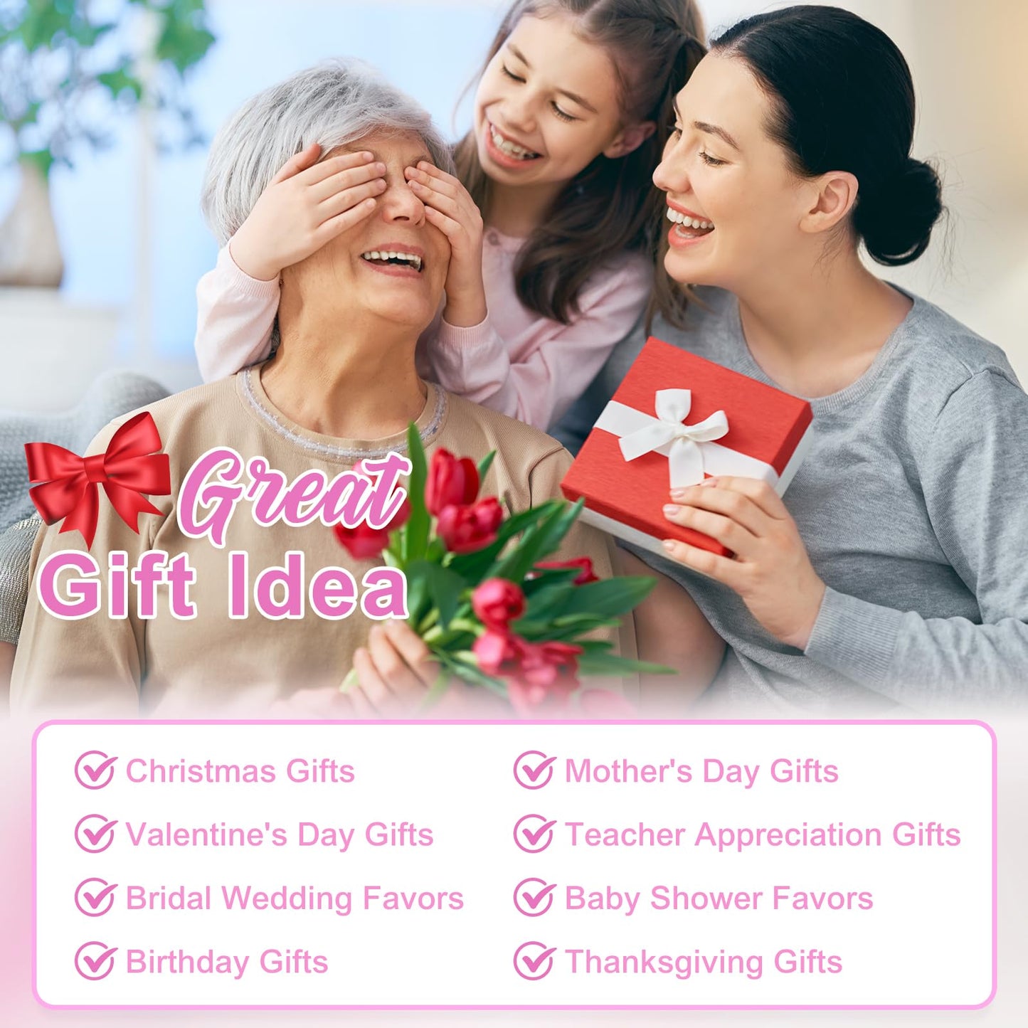 DMSKY 40 Pack Mini Lip Balm, Natural Lip Balm Bulk with Vitamin E and Coconut Oil, Moisturizing Lip Balms for Dry Cracked lips - 10 Flavors