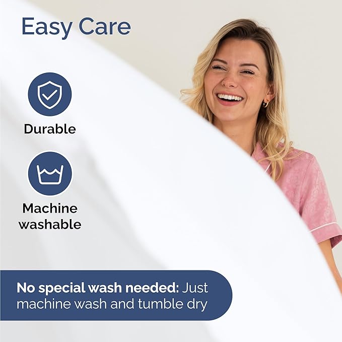 Bulk Case Pack of 12 Sheet Sets - (12) Complete Sheet Sets - Bulk Cal King Bedding - Wholesale Case Pack for Hotels, Spa & Airbnbs - Deep Pocket & Wrinkle Free - Cooling & Breathable - Cal King, White