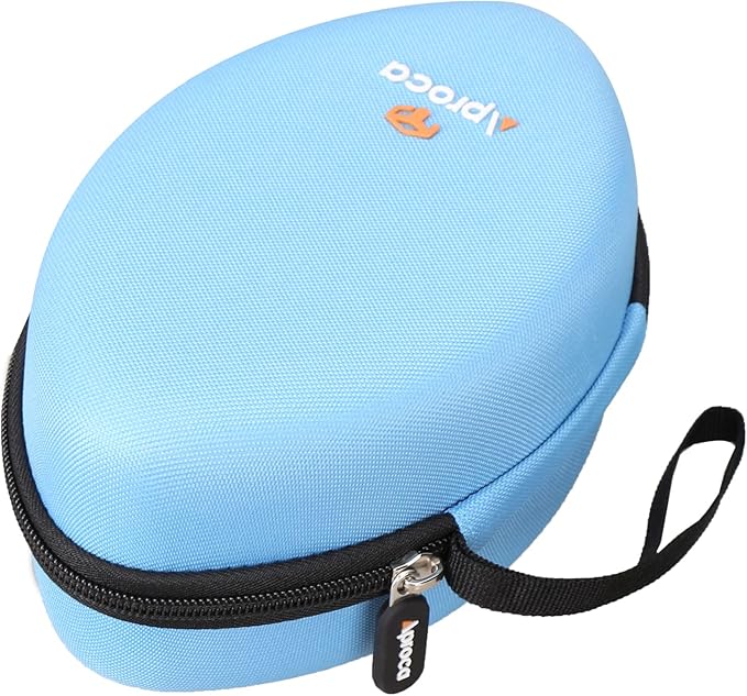 Aproca Hard Travel Storage Case for AILIHEN C8 / Tribit XFree Tune Headphones Folding Lightweight Headset (Blue)