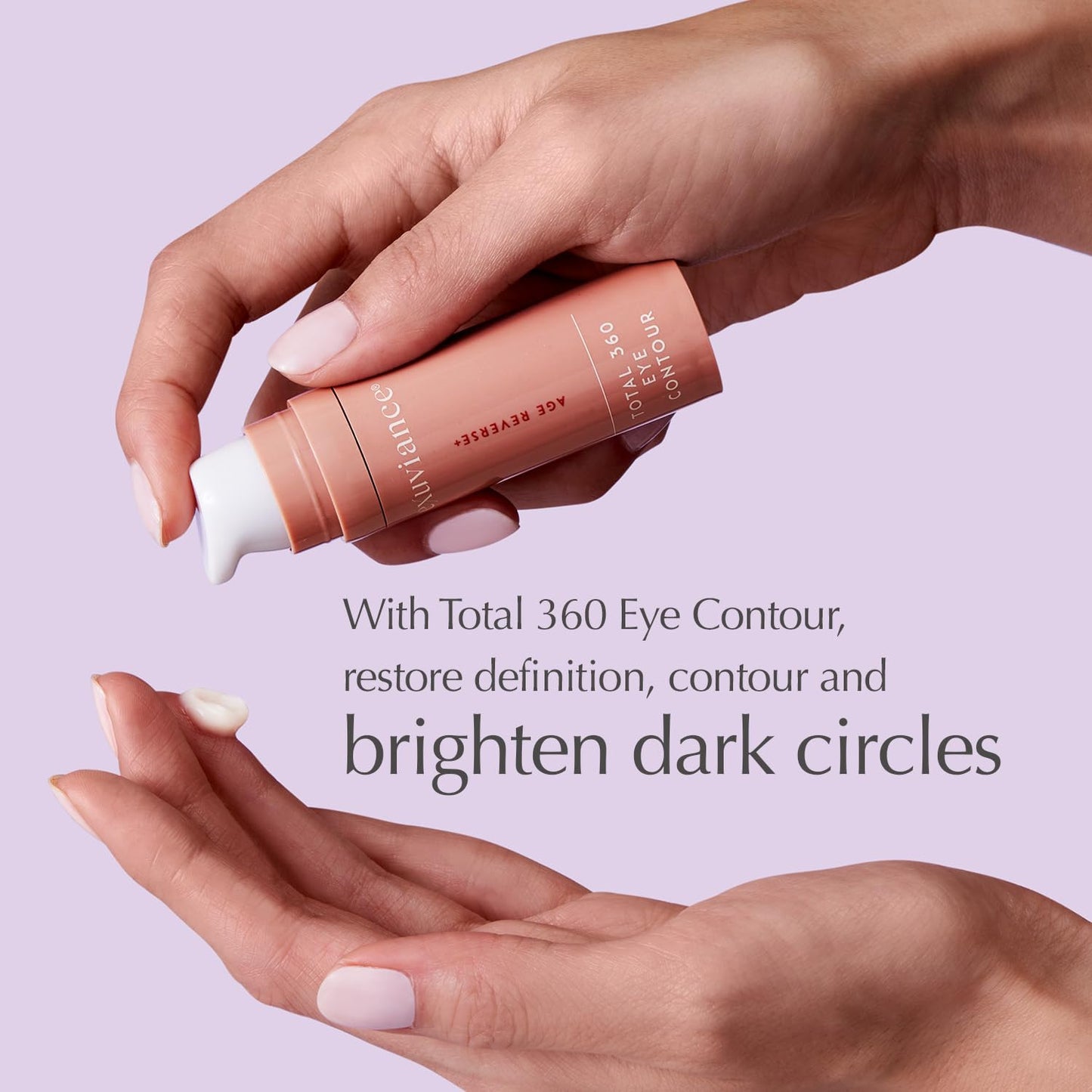 EXUVIANCE AGE REVERSE+ Anti Aging Skin Care Set - Mini Starter Kit Includes: Exfoliating Face Wash, Anti-Wrinkle Serum, Brightening Eye Contour, Firming Face Cream, for Wrinkles and Fine Lines - 4 ct