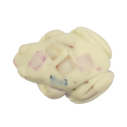 WFG WATERFALL GLEN SOAP COMPANY, LLC, Timothy frog soap, cedar wood and sandalwood, vegan, natural frog bath soap with shea butter 3.5oz