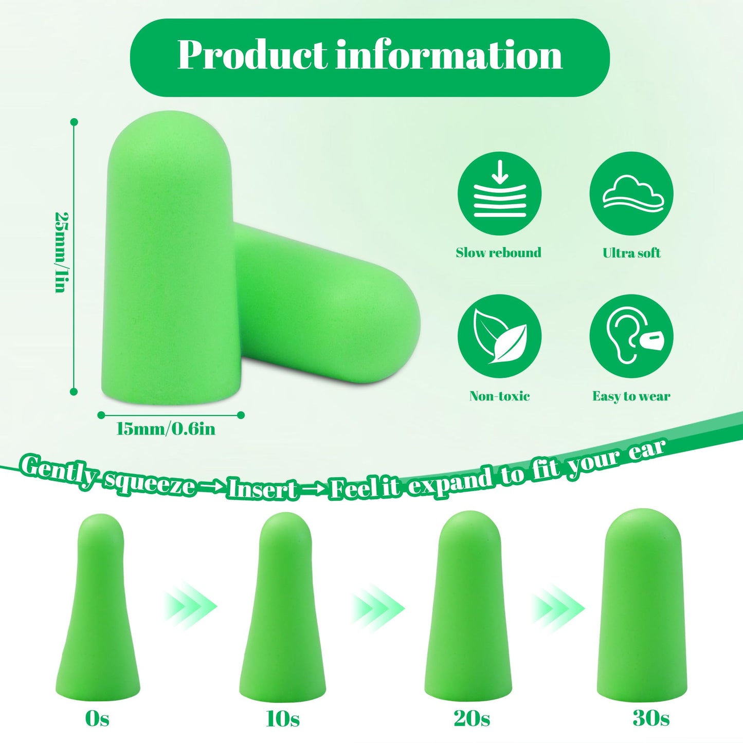 Calmi Ear Plugs for Sleeping Noise Reduction, 33dB NRR - 32 Pairs with Individual Cases, Earplugs for Snoring, Travel, Work, Concerts, Studying