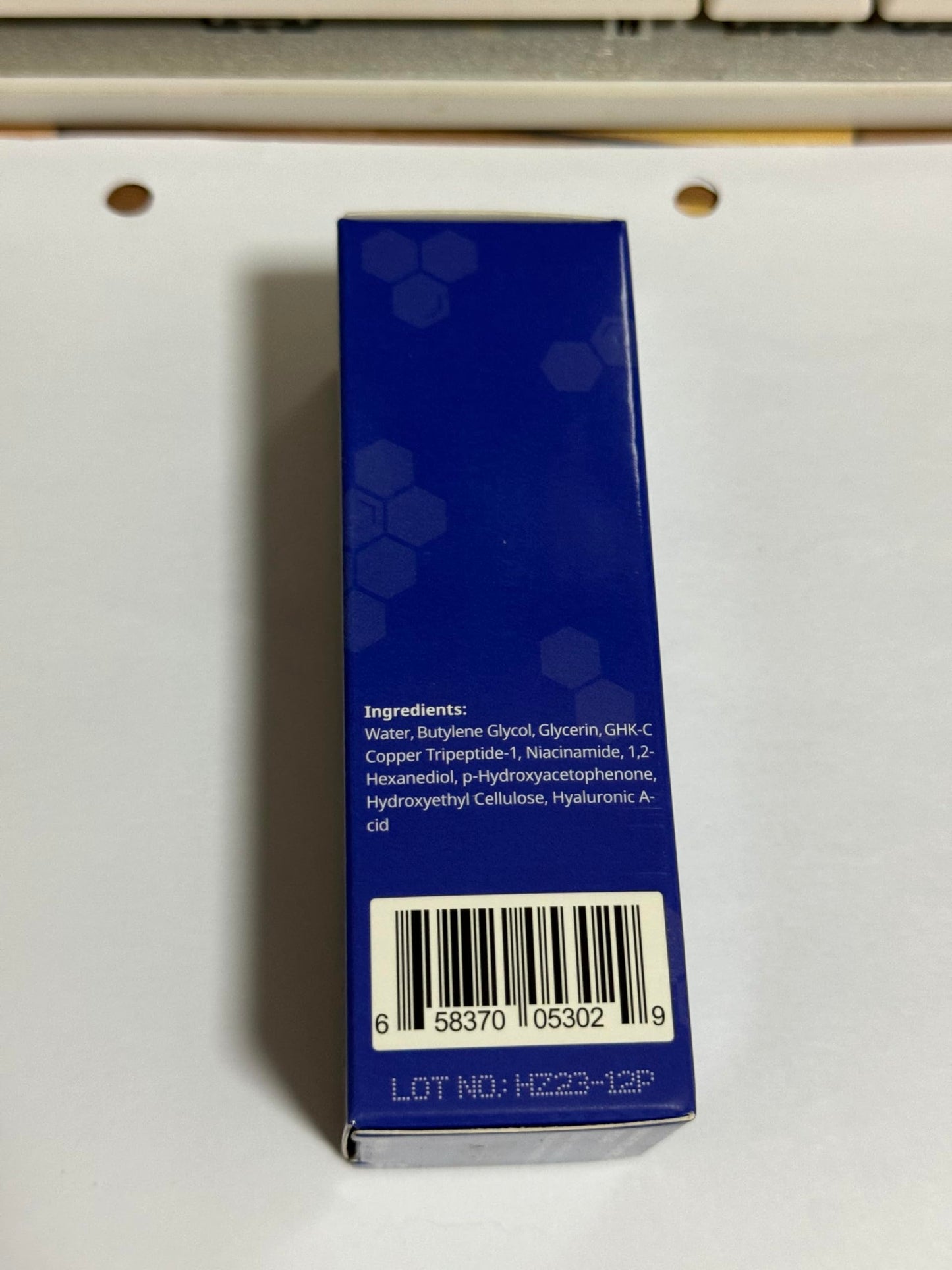 Advanced 1% Copper Peptide Serum Booster for Youthful Skin & Hair, DIY Make Your Own Face Serum, Reduce Fine Lines & Boost Collagen and Amplify Glow, Anti-Aging Korean Skincare (30ml)