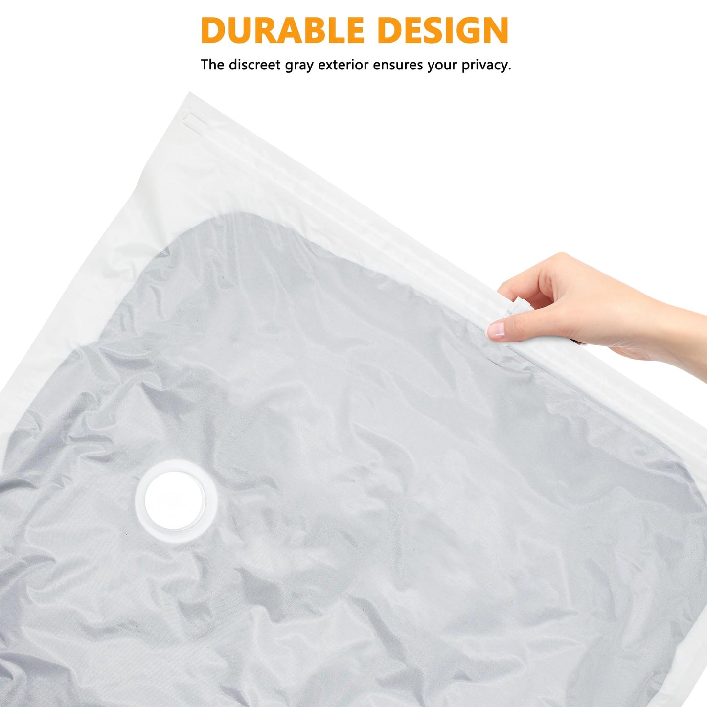 SUOCO Travel Vacuum Bags for Luggage and Backpack, 6 Medium Reusable Compression Bags with Wireless Electric Pump, Packing Seal Space Saver Storage Bags for Clothing, Carry on Suitcase