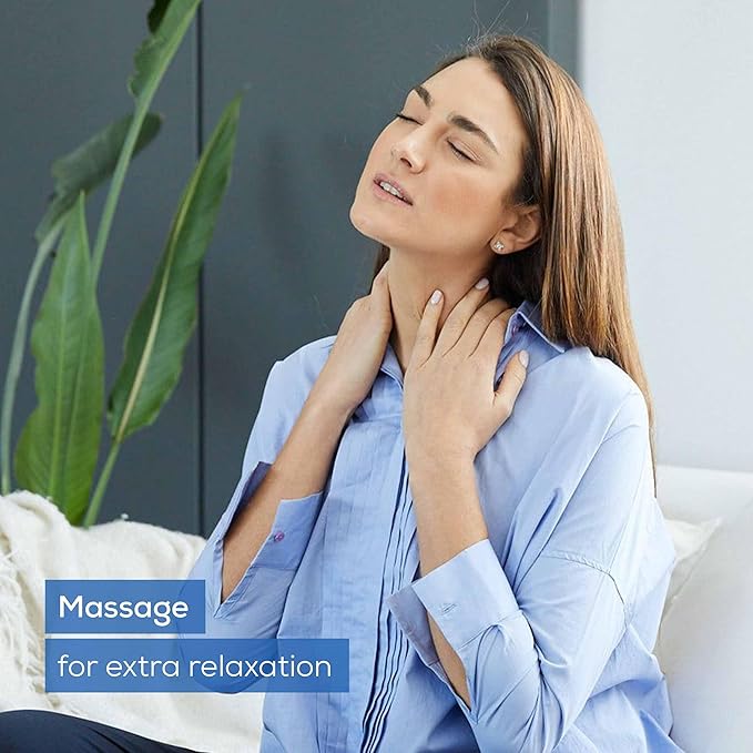 Beurer EM59 Digital 3-in-1 TENS, EMS & Heat Therapy Device for Pain Relief and Massage, Muscle Stimulator with 2 Adjustable Channels, 64 Applications, Timer Function