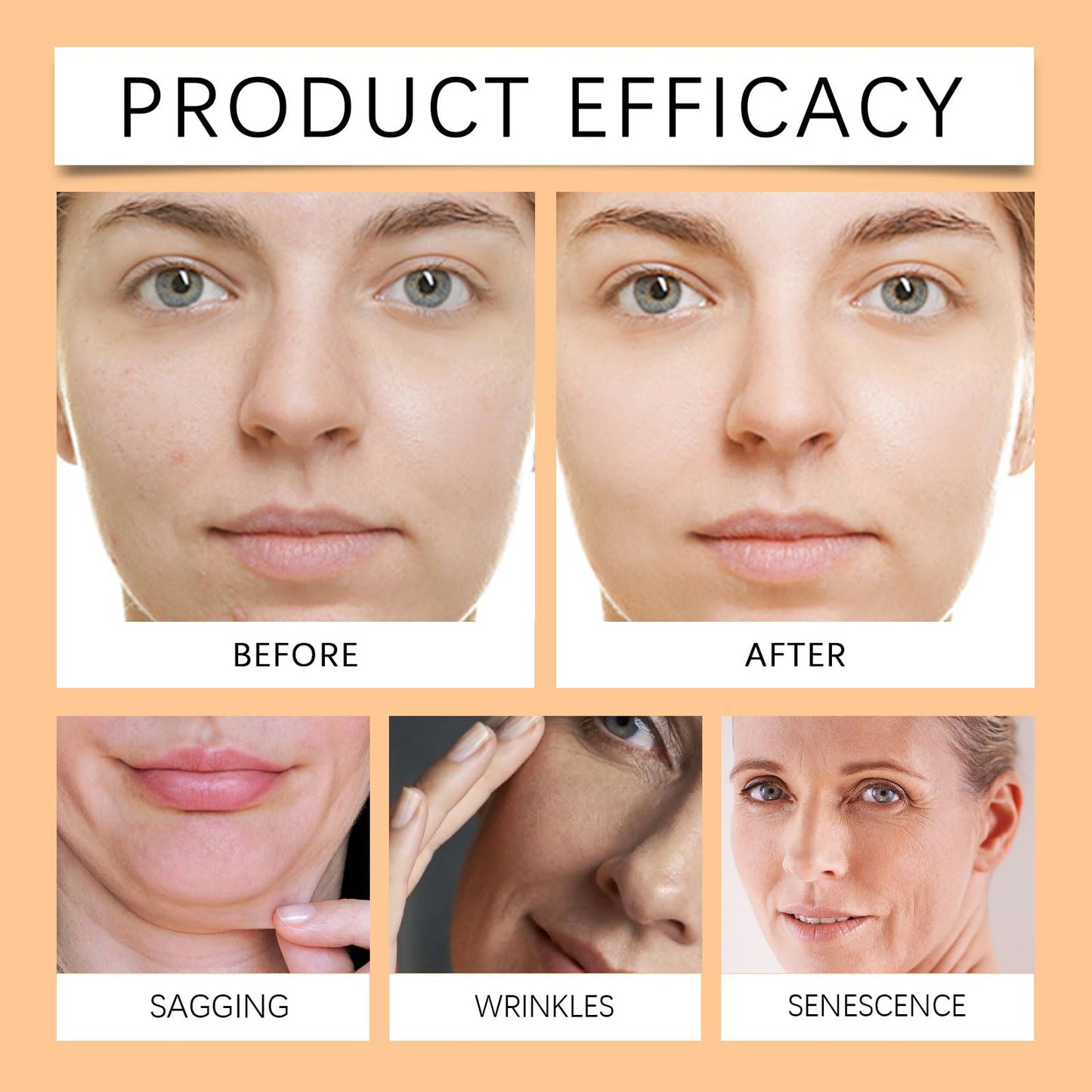 HOYGI Turmeric Collagen Face Mask, Overnight Wrapping Face Mask Peel Off Facial Mask for Elasticity and Hydration, Reduce Sagging and Dullness for All Skin Type, 2.65 Fl Oz