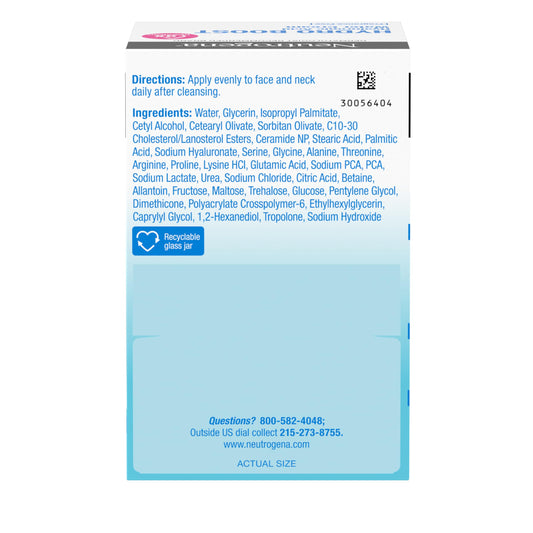 Neutrogena Hydro Boost Skincare Set, Hydro Boost Fragrance Free Gel Cream Face Moisturizer, 1.7 fl oz, & Trial Size Hydro Boost Fragrance Free Hydrating Gel Facial Cleanser, 0.5 fl oz