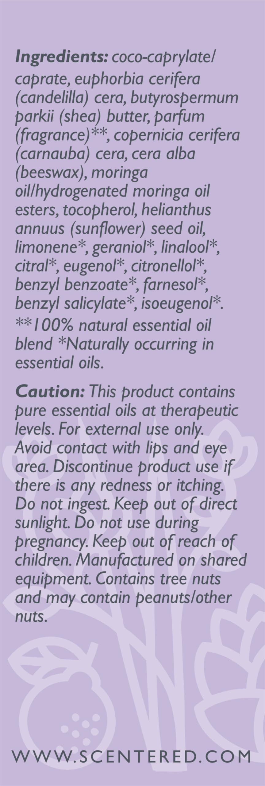 Scentered Sleep Well Aromatherapy Essential Oils Balm Saver Bundle - 2 x 5g Balms & 2 x Mini Travel Balms - for Restful Sleep - Natural Blend of Lavender, Chamomile, Ylang Ylang