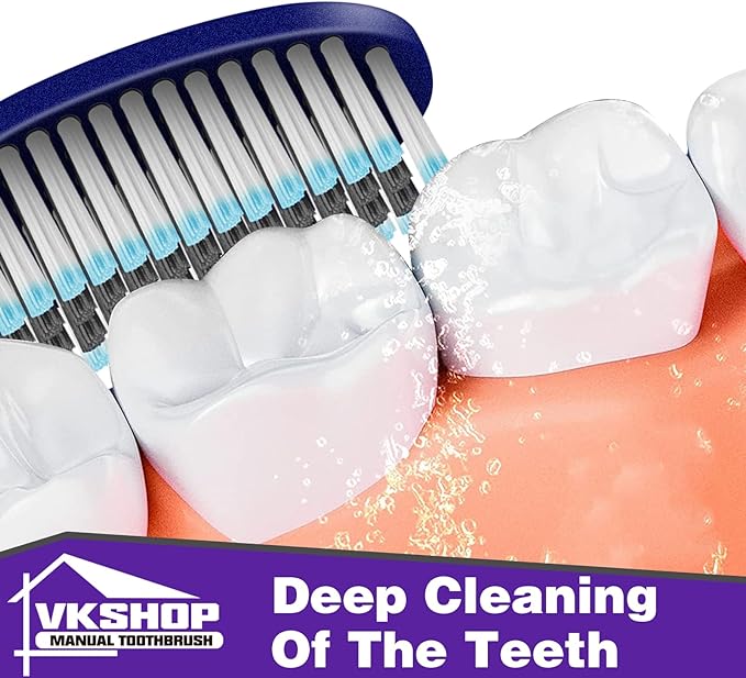 100 Bulk Travel Toothbrushes, Portable Individually Wrapped Toothbrush for Adult Children, Disposable Soft Bristle Manual Toothbrush Set (4 Colors)