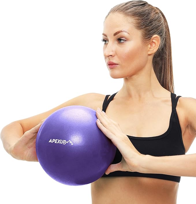 APEXUP Yoga Ball Exercise Ball Anti Slip Heavy Duty for Fitness, Balance & Core Workout