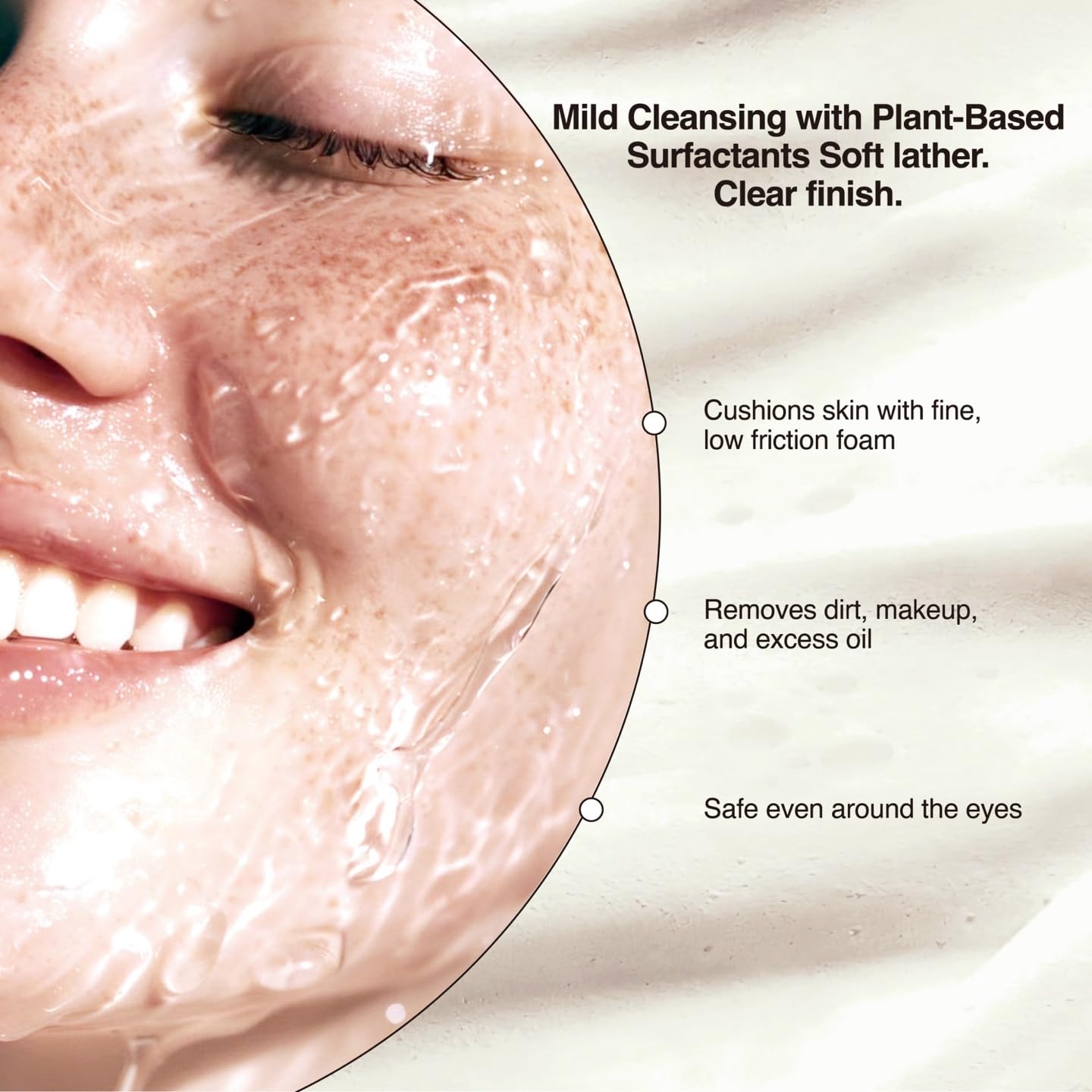 CHOSUNGAH BEAUTY PH Balancing PHA Cleansing Foam - Korean Face Wash for Sensitive Skin, Gentle Hydrating Facial Cleanser, Exfoliating Skin care, 4.4 Fl Oz (130ml)