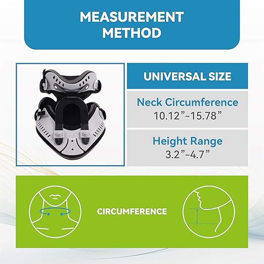 Adjustable Cervical Neck Traction Device for Home Use, Portable Over Door Neck Stretcher with Posture Corrector, Pain Relief & Decompression Support