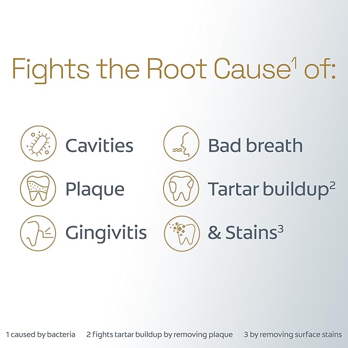 Colgate Total Battery Powered Toothbrush, 1 Pack, Soft Bristled Battery Toothbrush for Adults, Includes 2 AAA Batteries and Built in 2 Minute Timer, Sensitive and Regular Brushing Modes, White