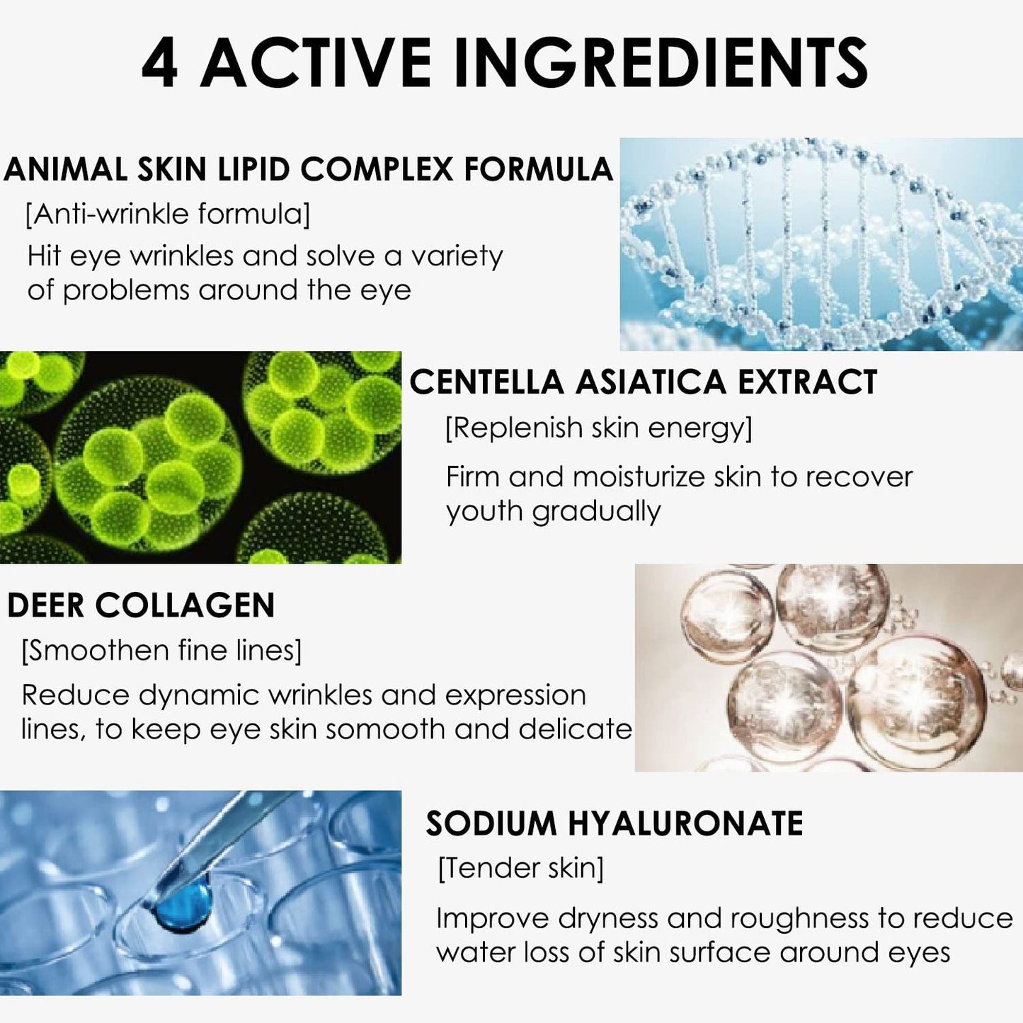 Pinnoocy Magic Eye Cream, Instantly Remove Under Eye Bags Wrinkles Puffiness Dark Circles and Fine Lines, Anti Aging Eye Cream for Men Women