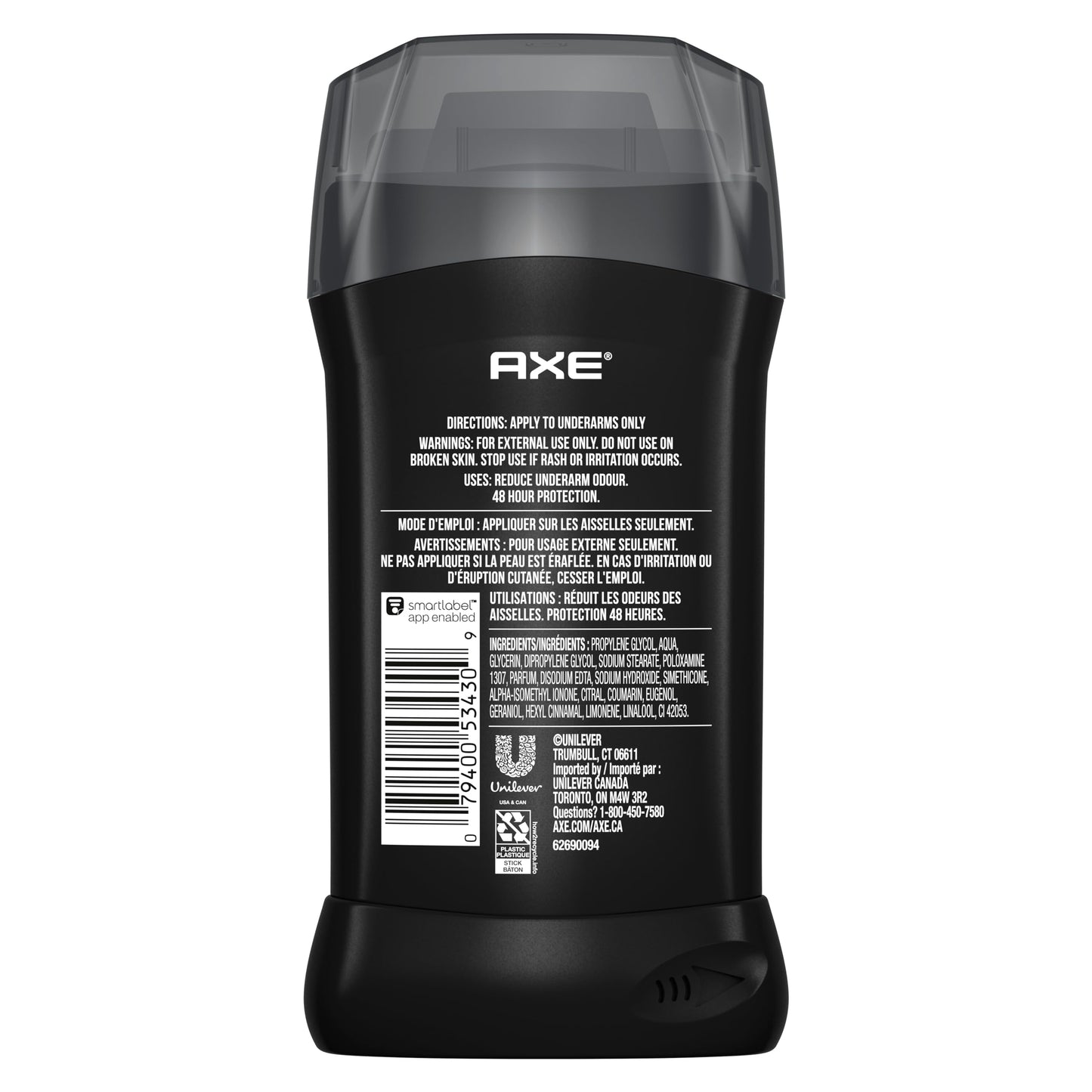 Axe Deodorant Stick for Men For Long Lasting Odor Protection, Phoenix Crushed Mint & Rosemary Men's Deo, Aluminum Free 3.0 oz