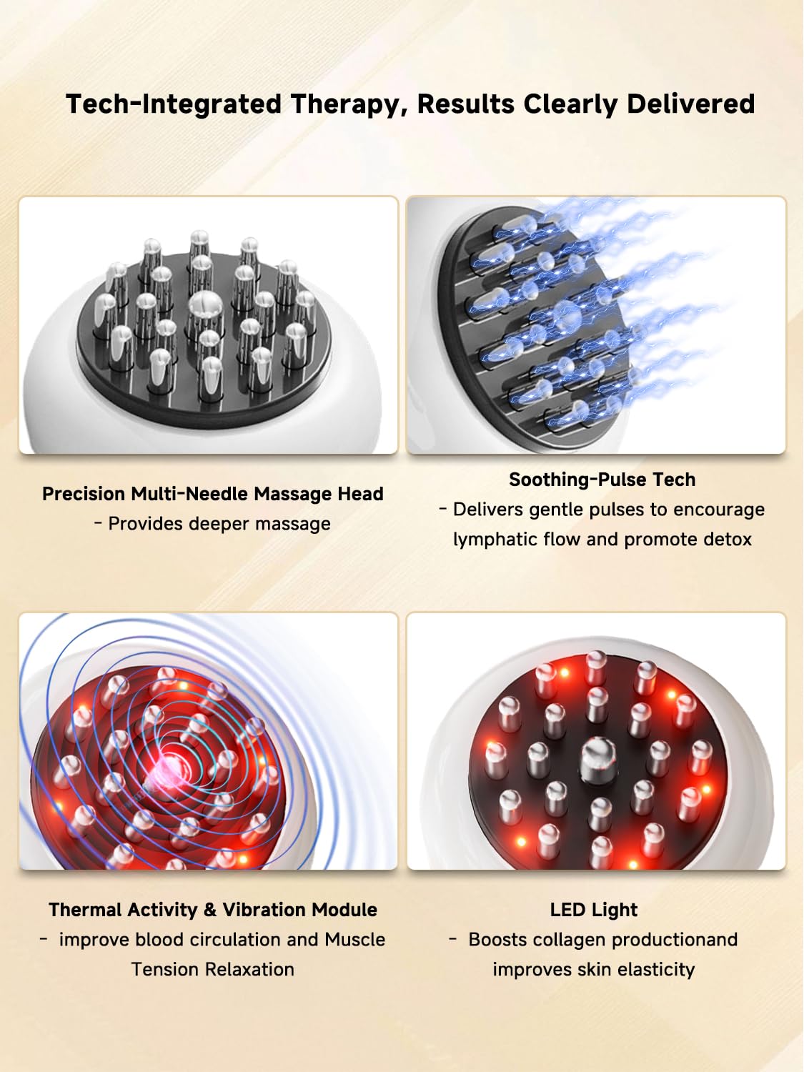 Body Sculpting Machine, Lymphatic Drainage Massager & Anti Cellulite Massage Tool, Helps Reduce Stretch Marks & Cellulite, Pain Relief Devices for Sciatica Nerve, Legs, Arms, Hip, Muscle & Lower Back