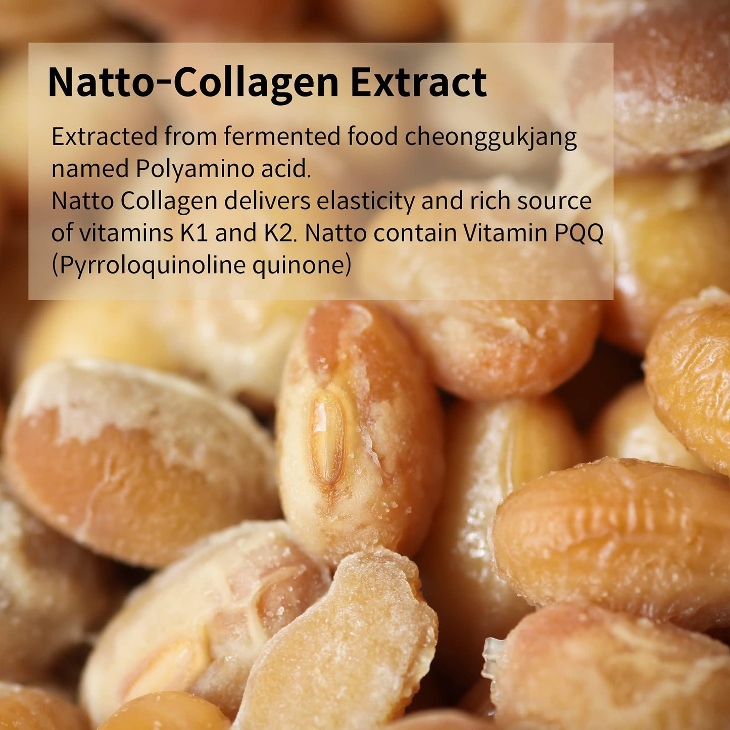 YADAH Daily Green Facial Sheet Mask, Natto Collagen, Pack of 5 – Vegan 100% Eco-friendly Mask Sheet for Skin Elasticity