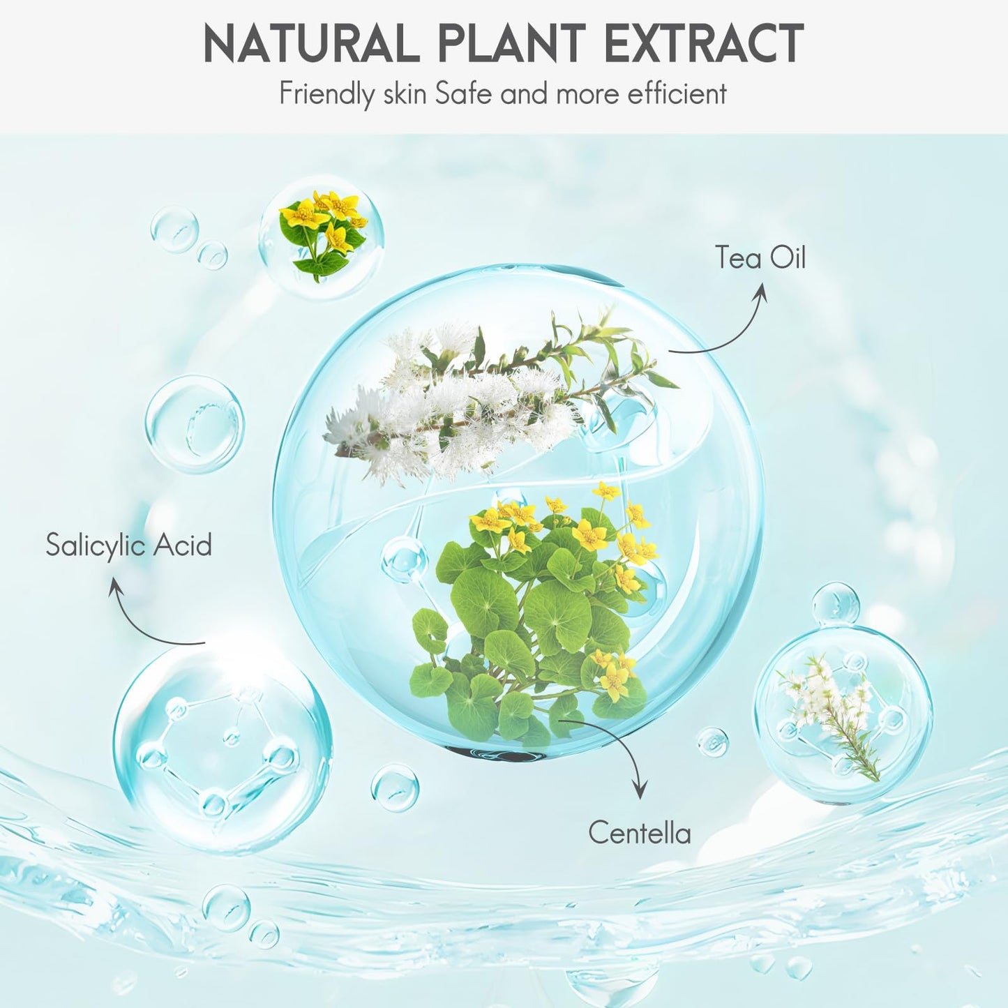 Acne Pimple and blackheads Remover Hydrocolloid patches, 350pcs Holiday colour Star and UltraThin Clear Stickers for Zits, Pimples, Acne,with Salicylic Acid, Tea Tree Oil, Centella acne stick set