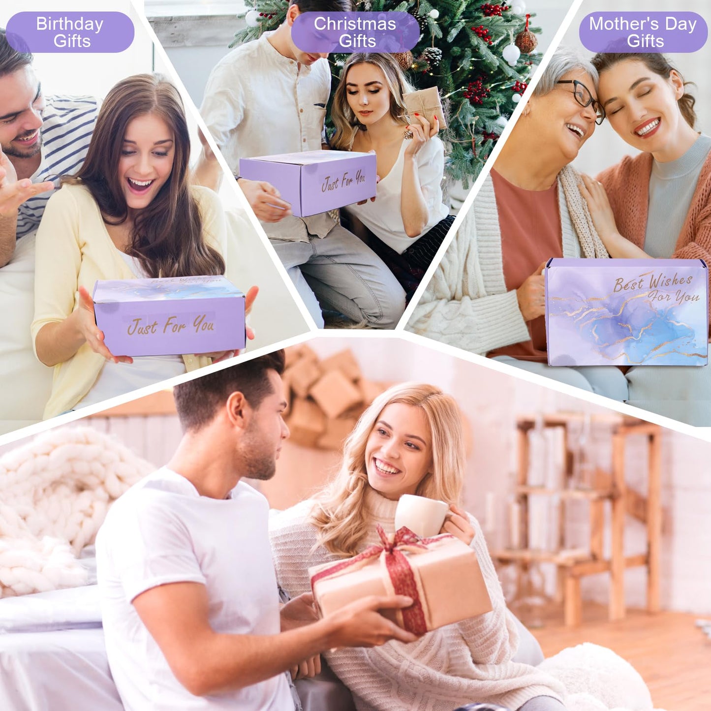 Birthday Gifts for Women, Birthday Gifts Basket for Mother's Day Gifts Ideas for Birthday Box for Best Mom Women Her Sister Wife Grandma