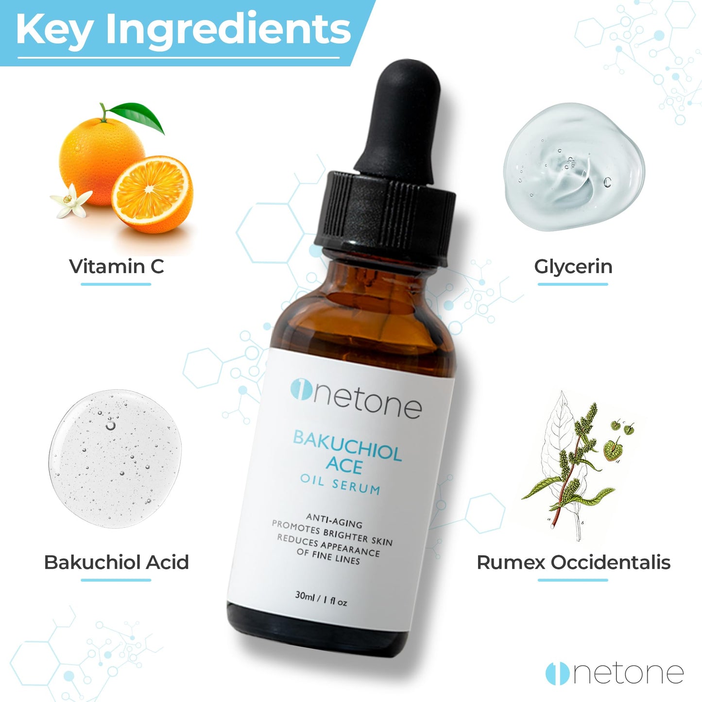 OMIC OneTone Bakuchiol Ace Serum 30ml