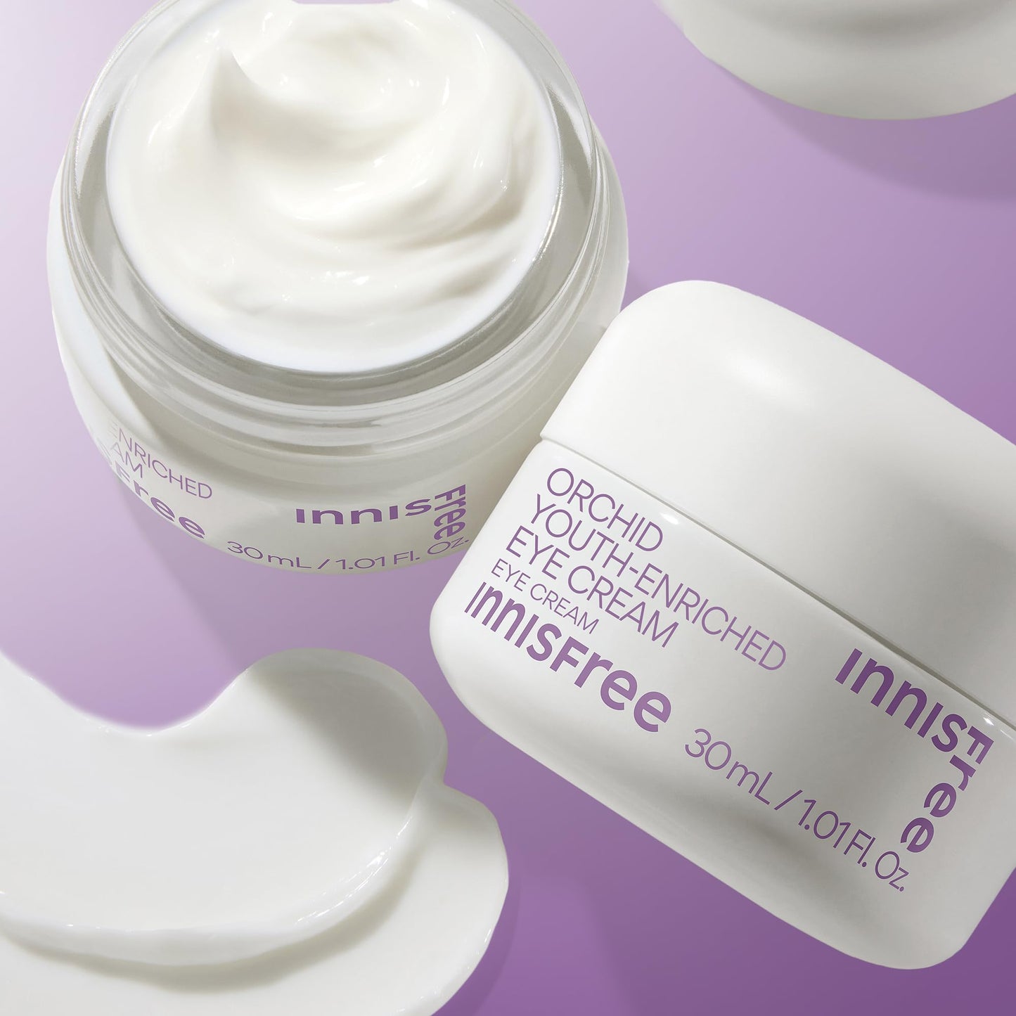 innisfree Orchid Youth-Enriched Eye Cream, Korean Firming Eye Treatment to Smooth Fine Lines
